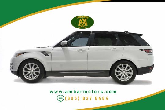 2017 Land Rover Range Rover Sport car for sale in miami