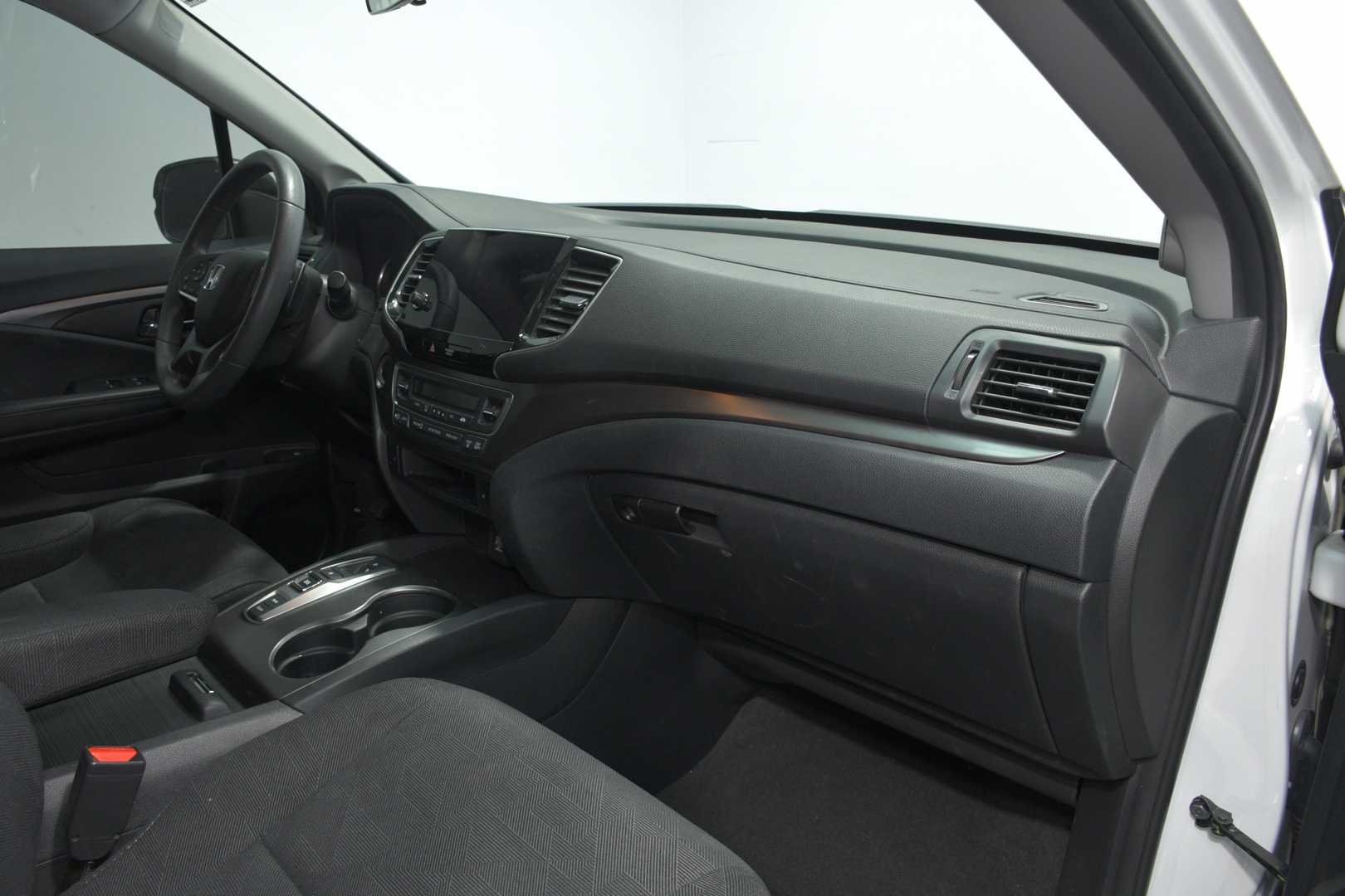 Vehicle interior view
