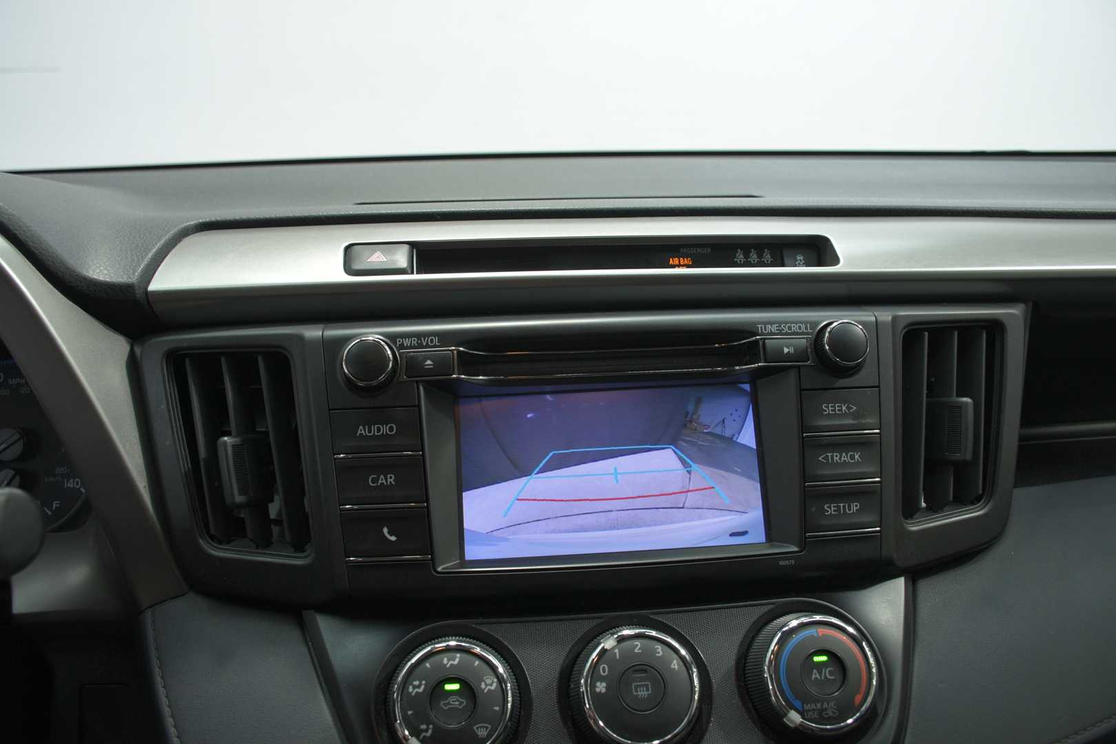 Vehicle interior view