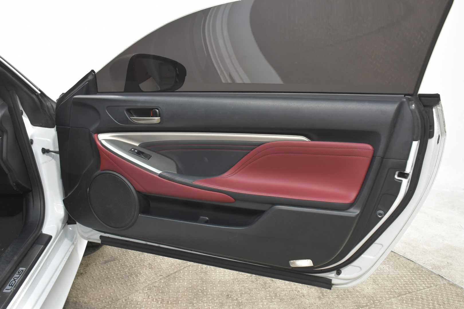 Vehicle interior view