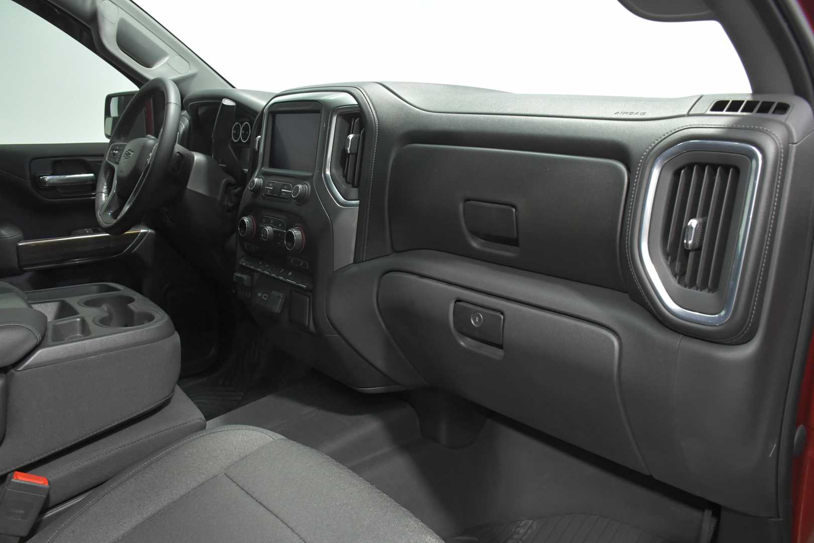 Vehicle interior view