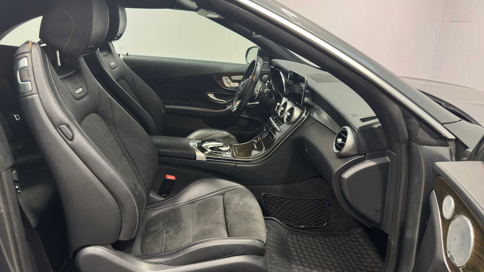 Vehicle interior view