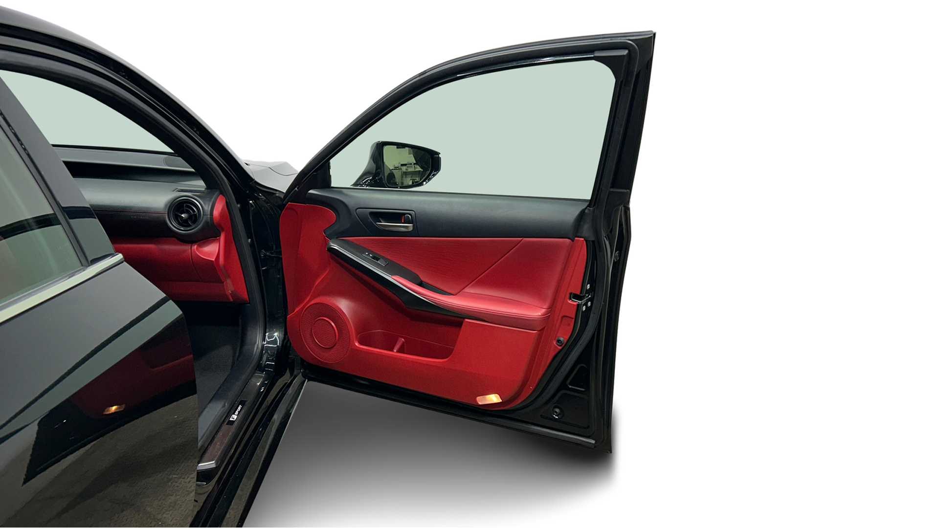 Vehicle interior view