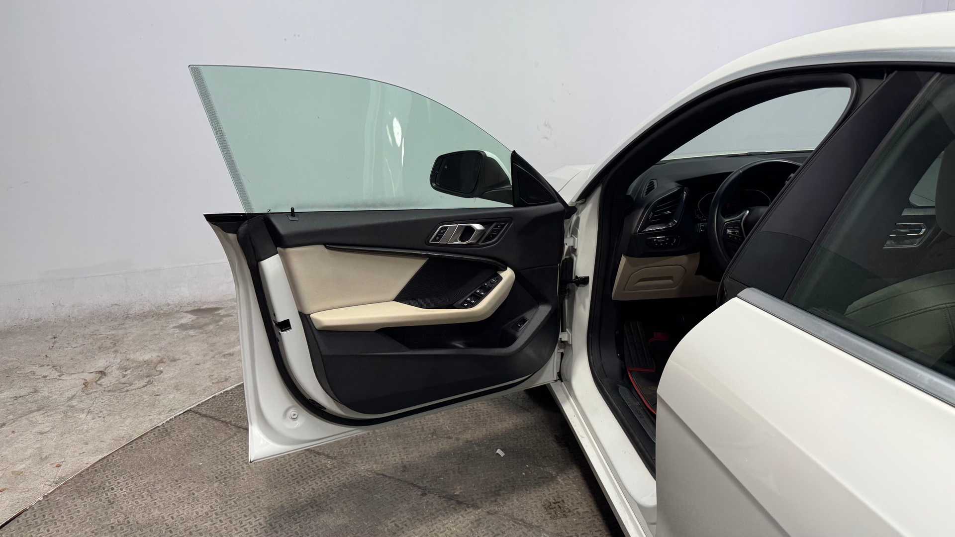Vehicle interior view