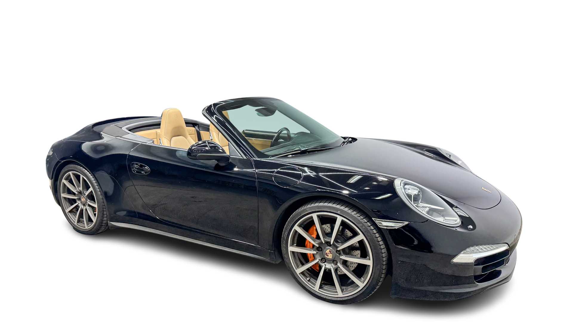 Vehicle interior view