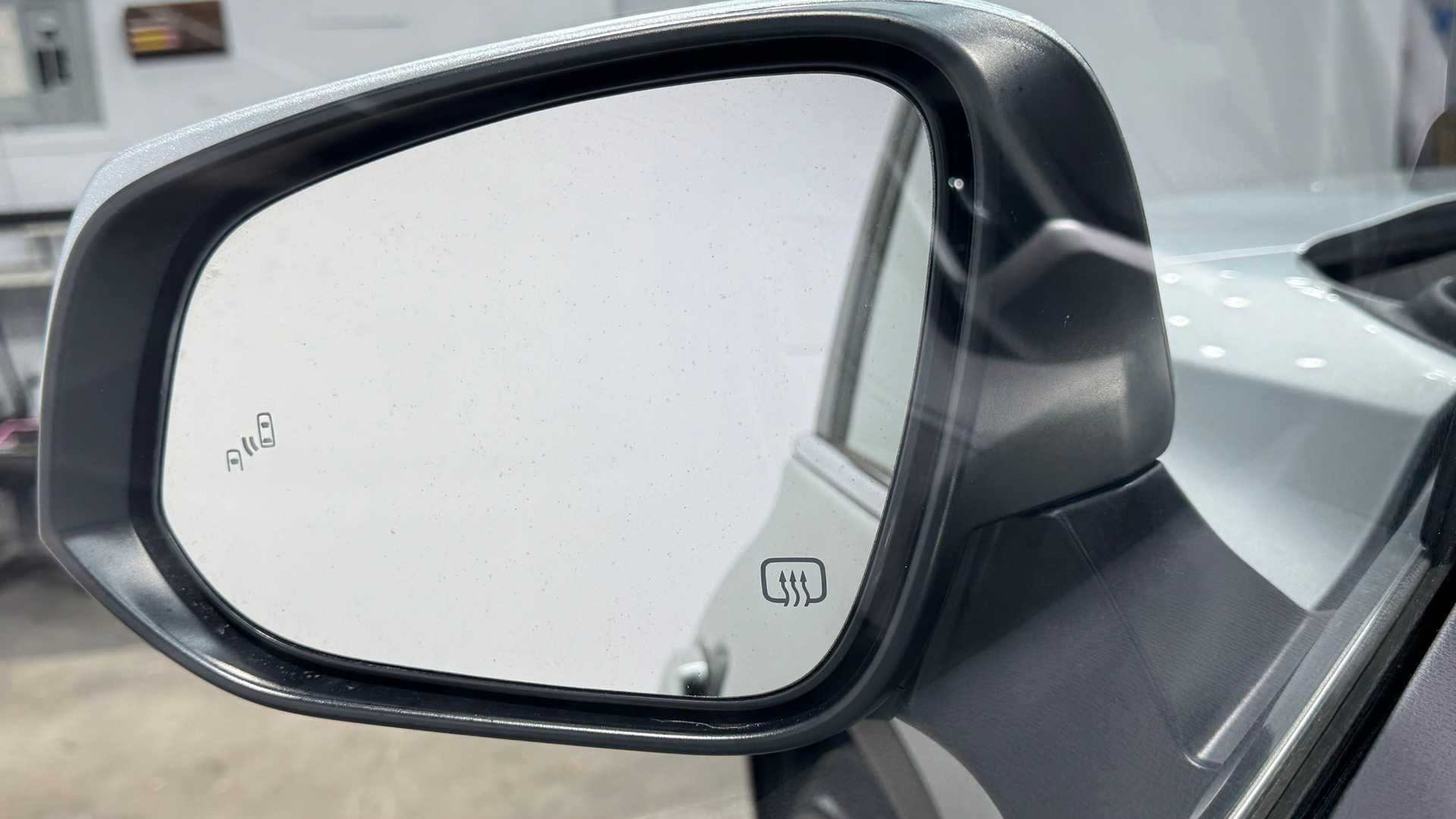 Vehicle interior view