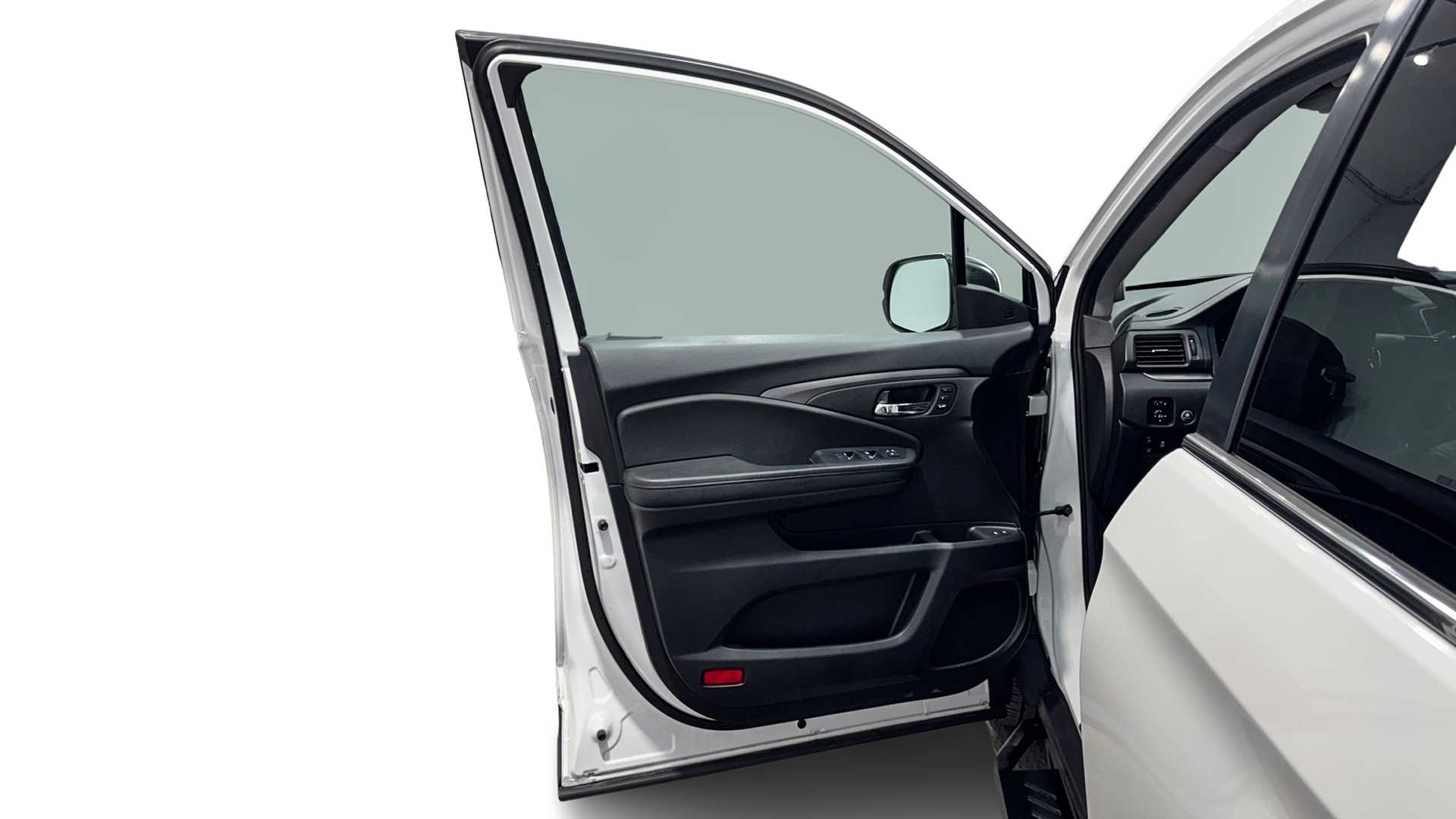 Vehicle interior view