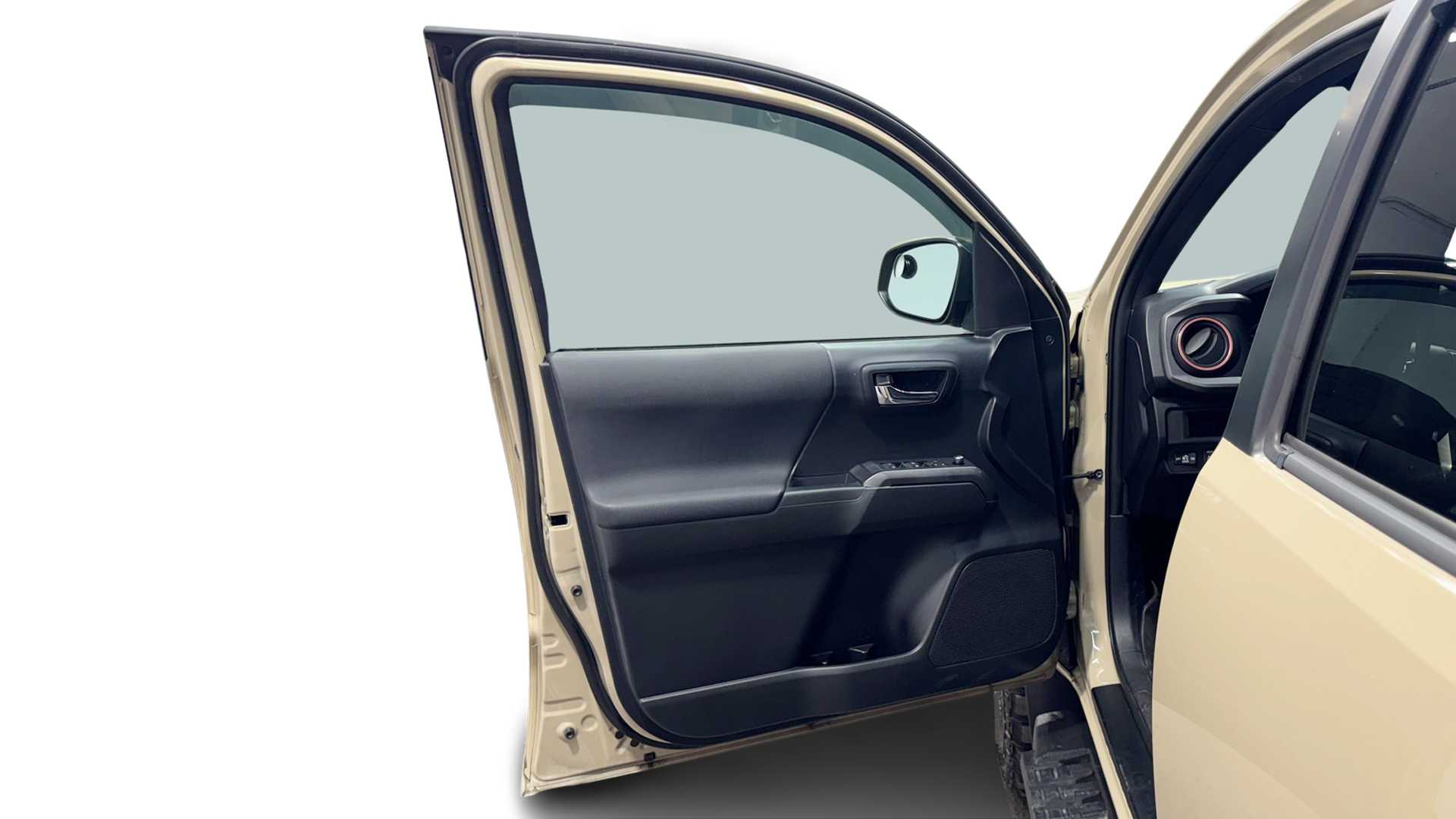 Vehicle interior view