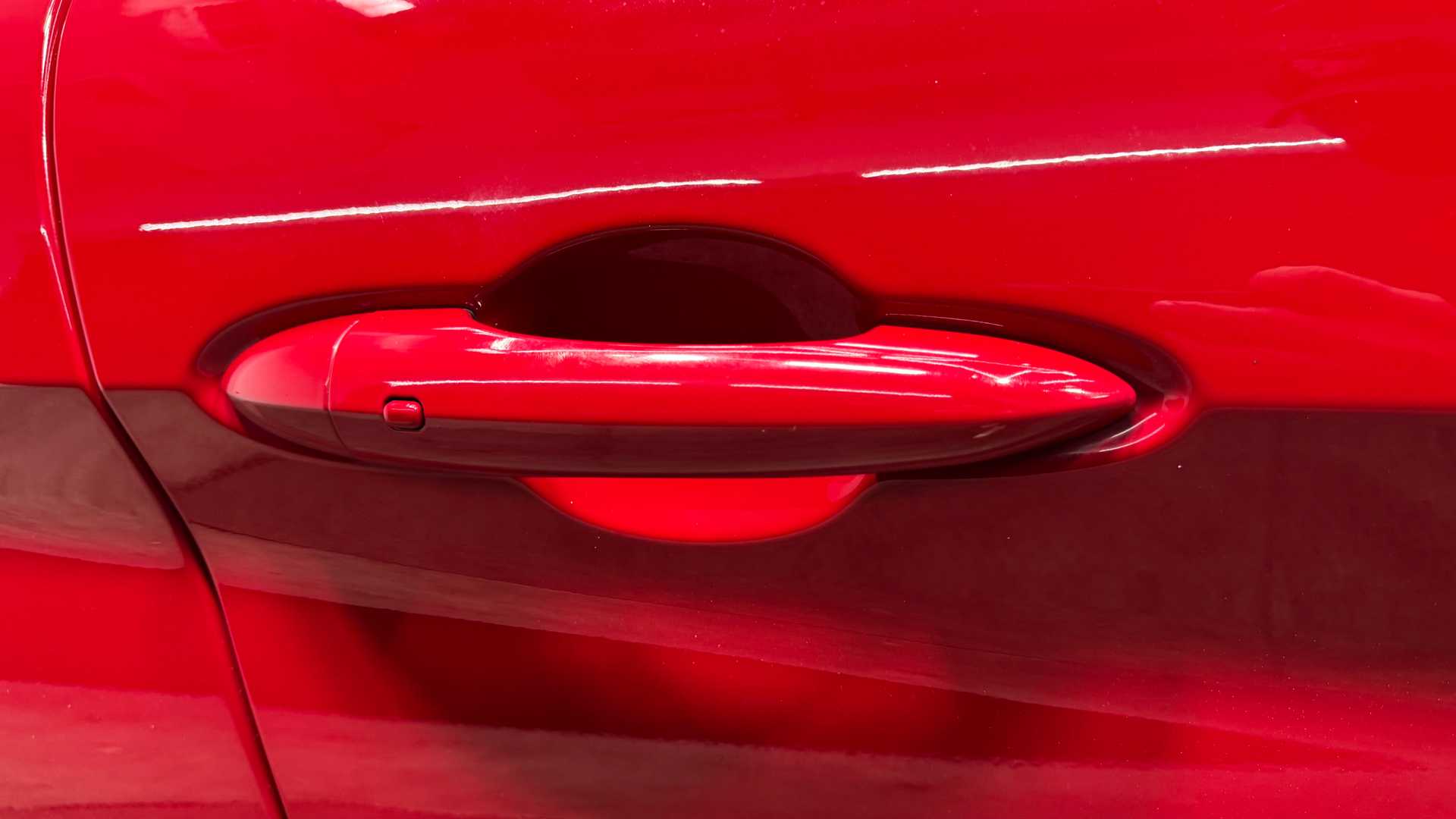 Vehicle interior view