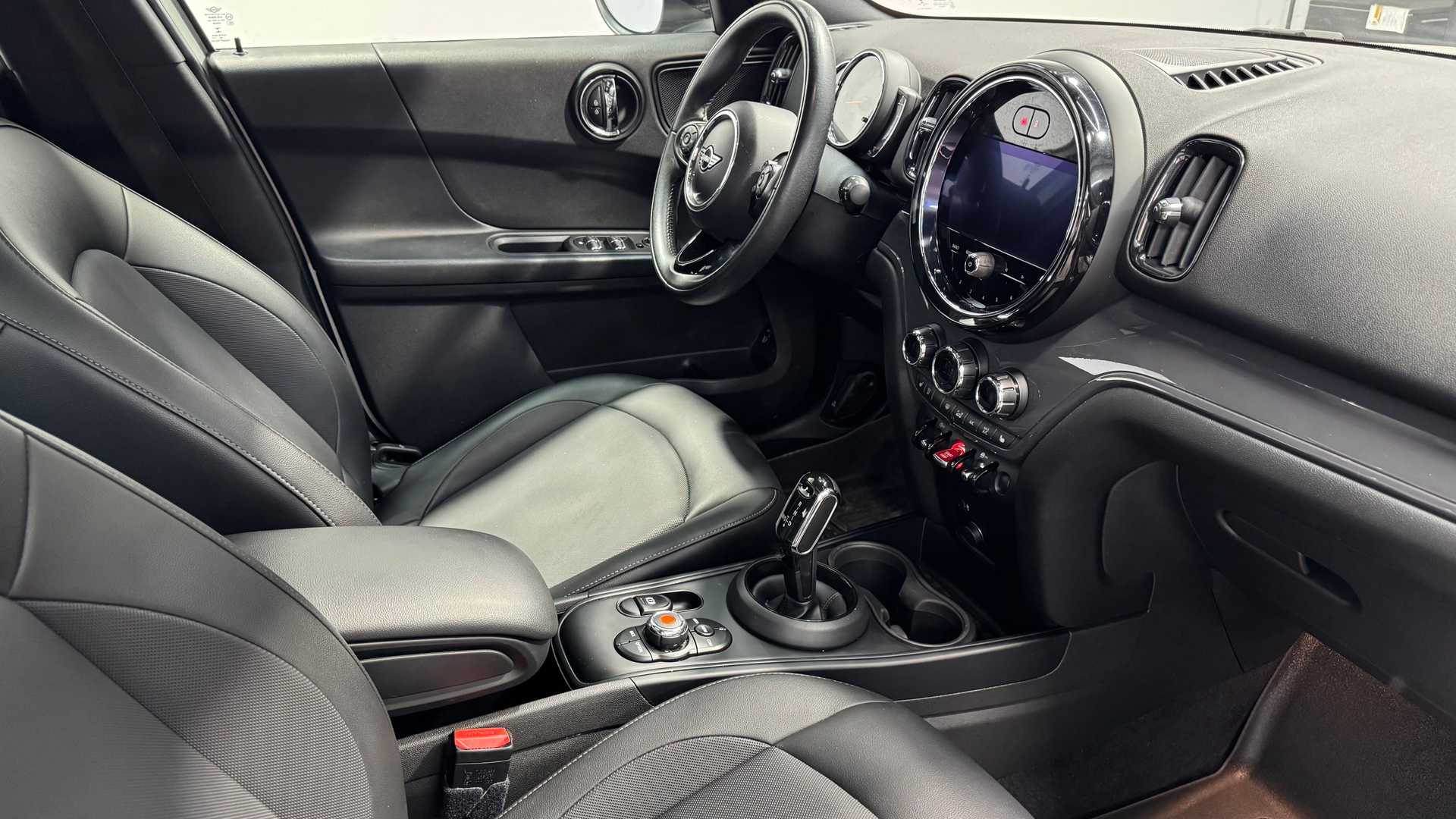 Vehicle interior view