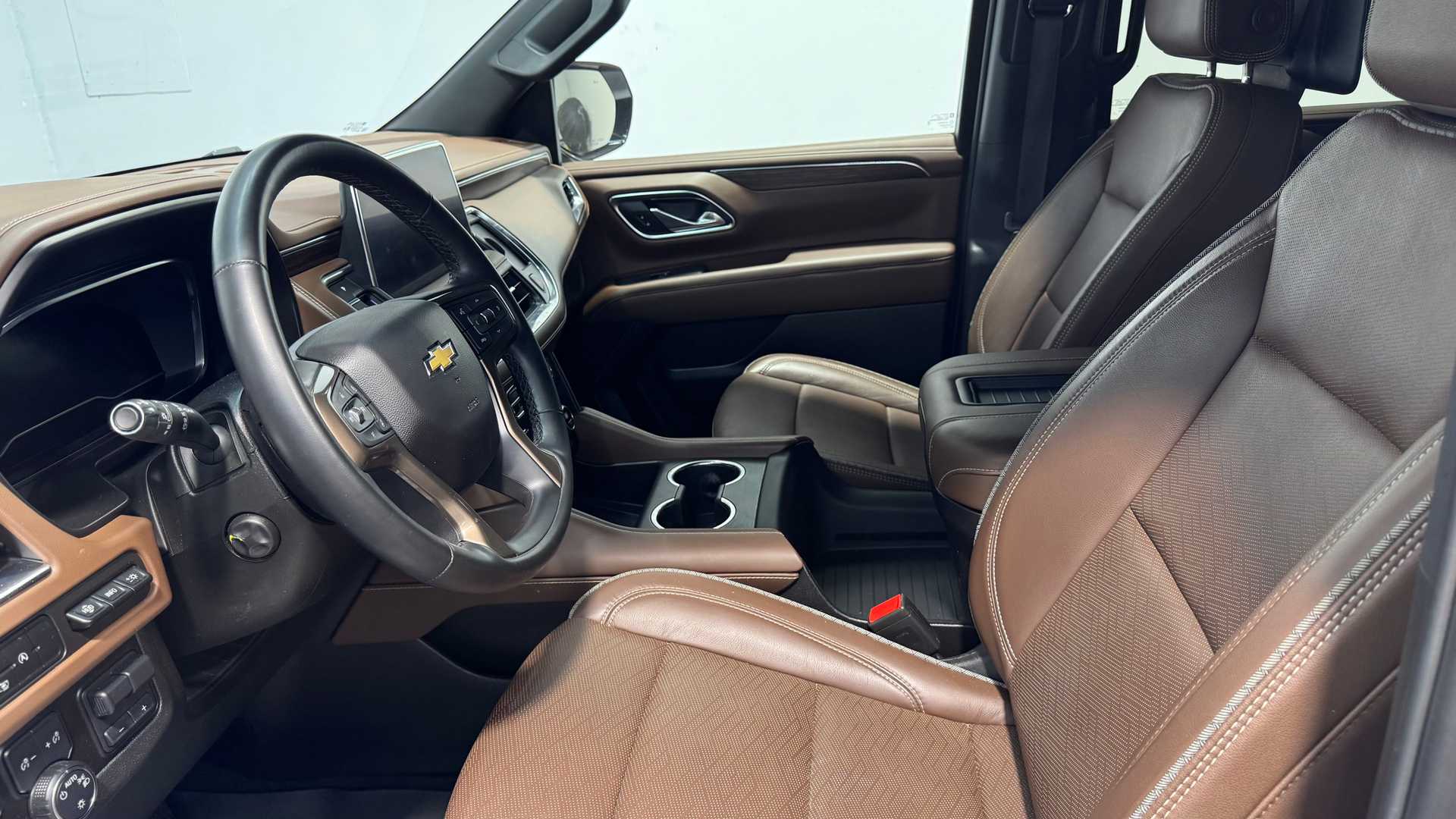 Vehicle interior view