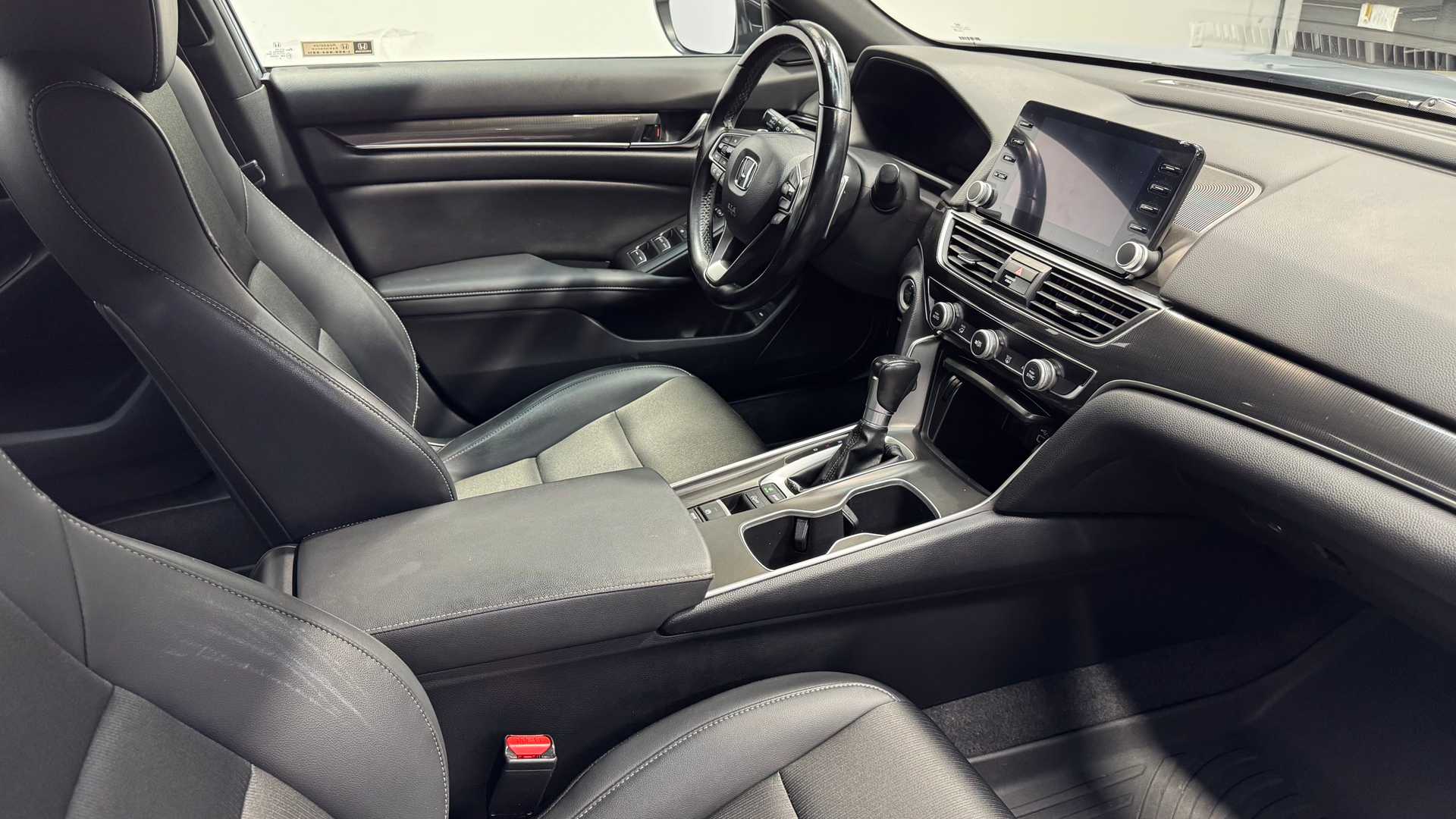 Vehicle interior view