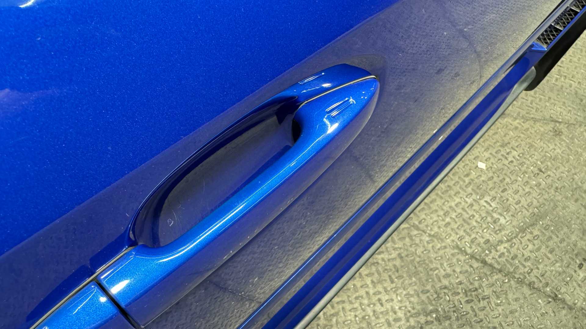 Vehicle interior view