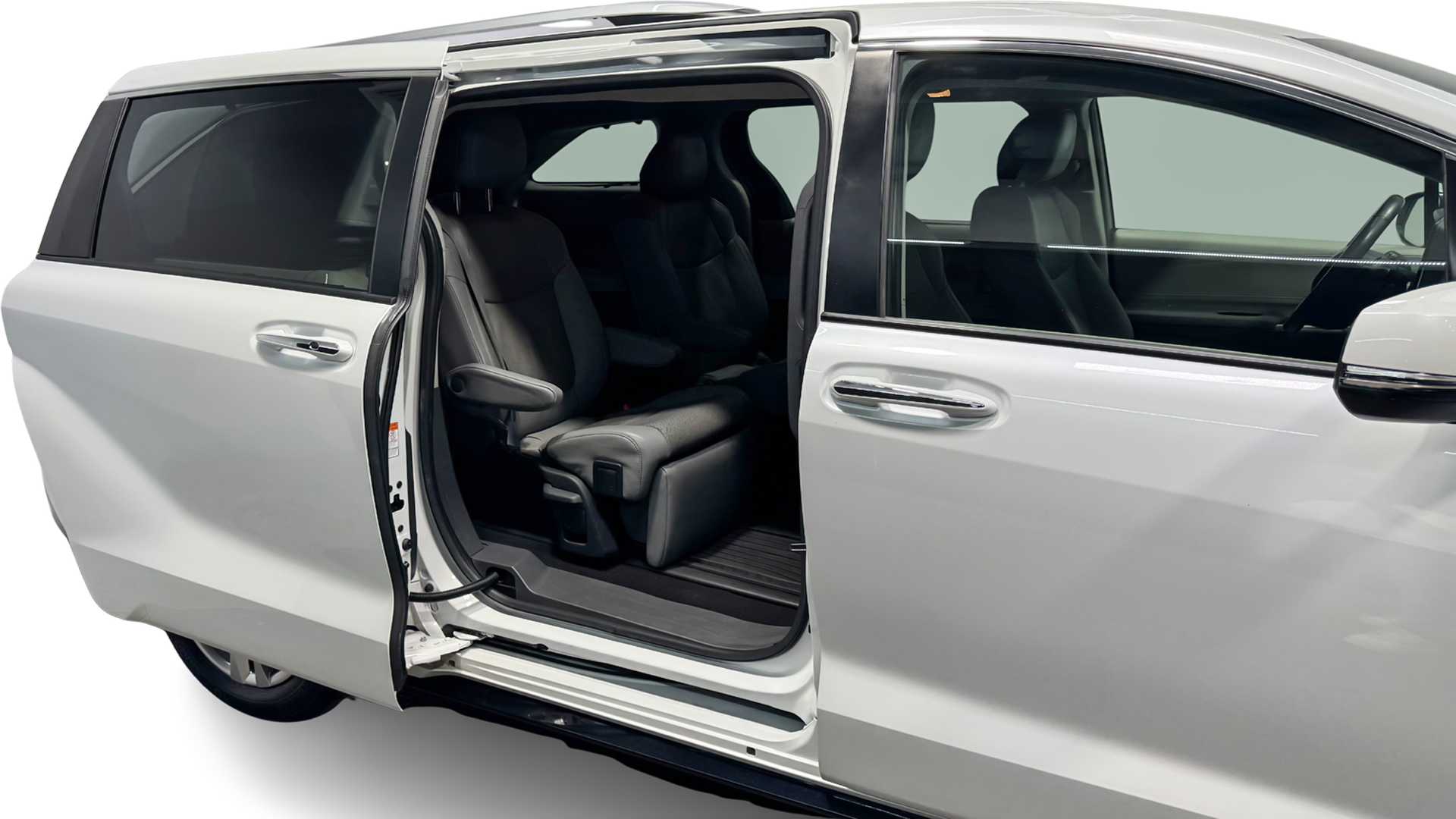 Vehicle interior view