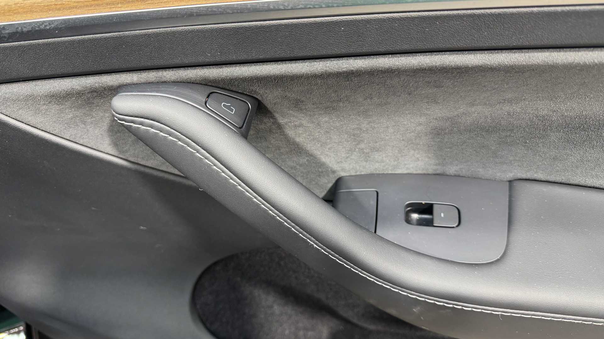 Vehicle interior view