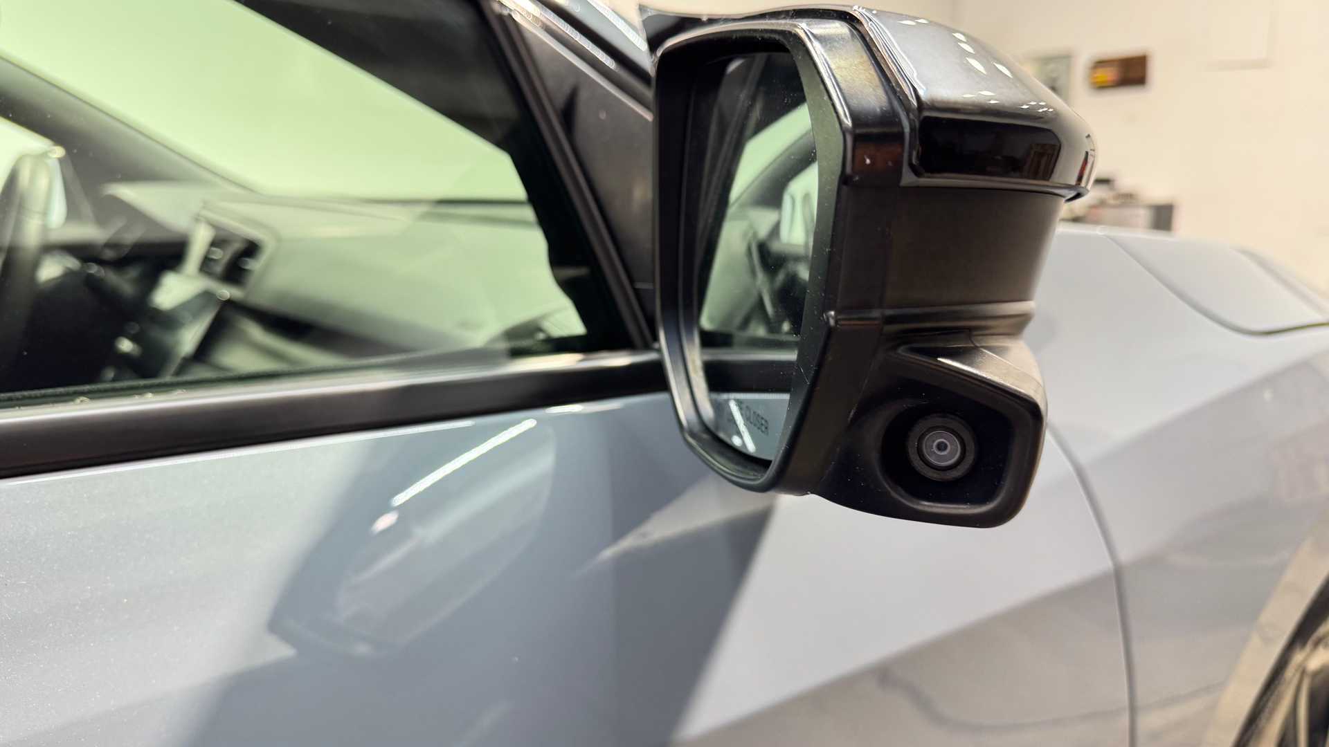 Vehicle interior view