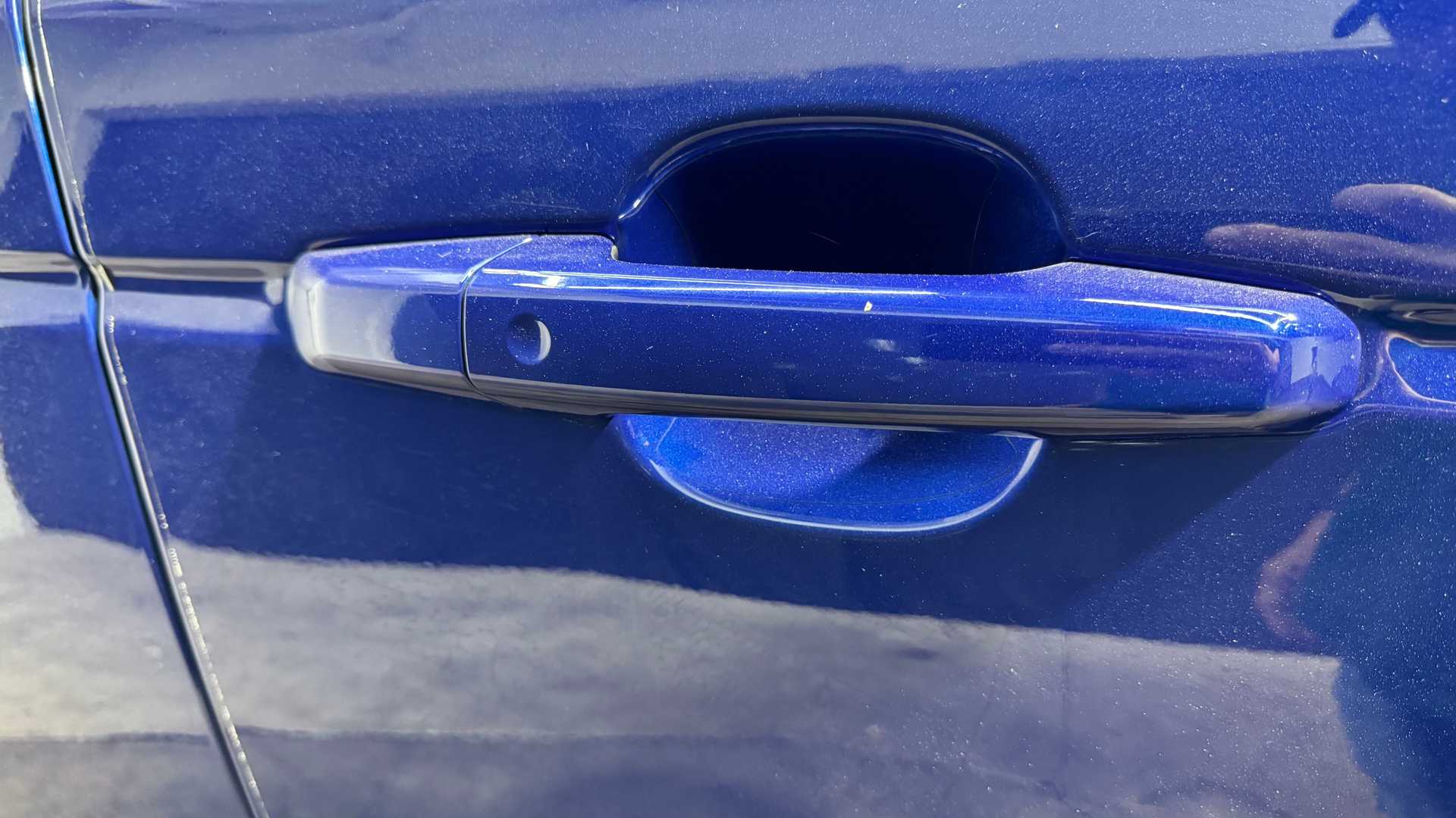 Vehicle interior view