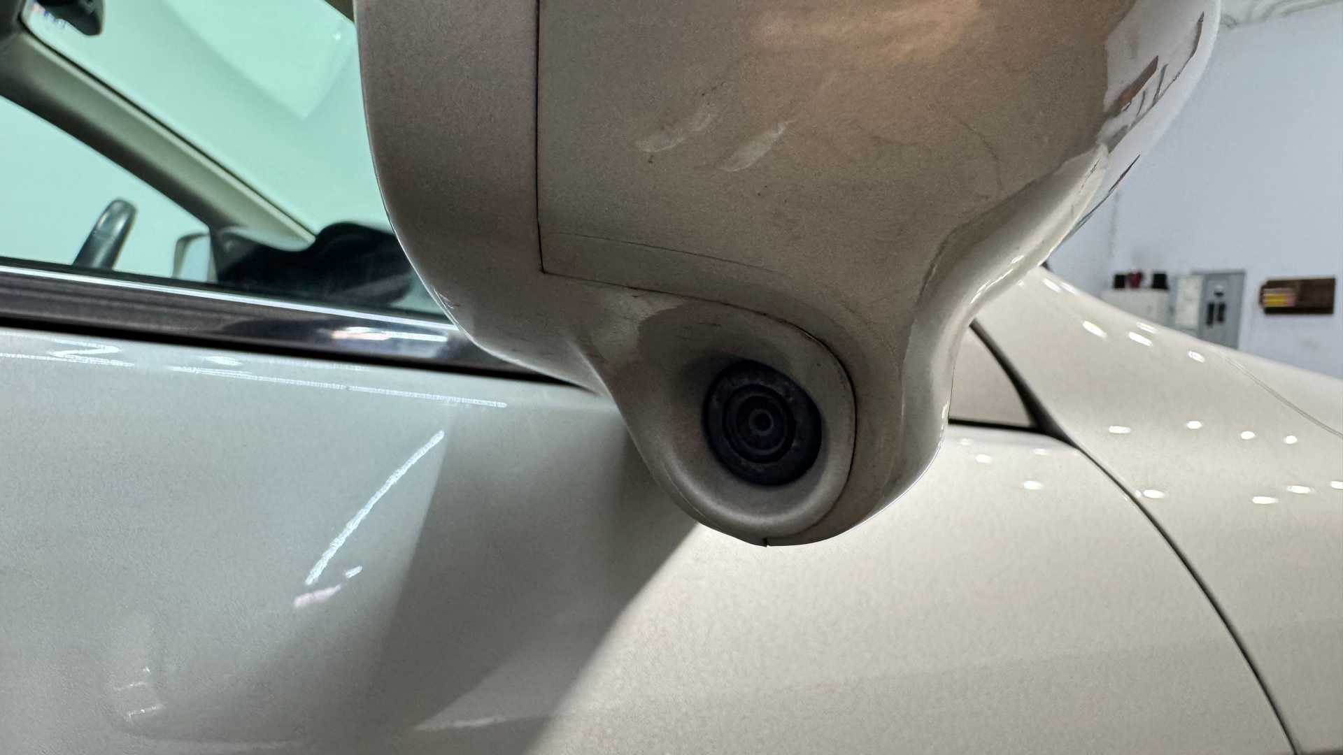 Vehicle interior view