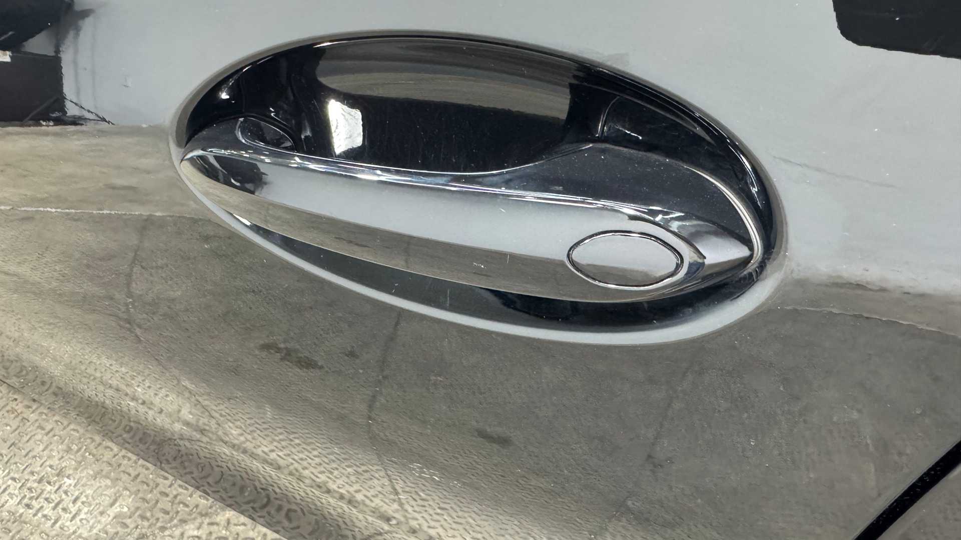 Vehicle interior view