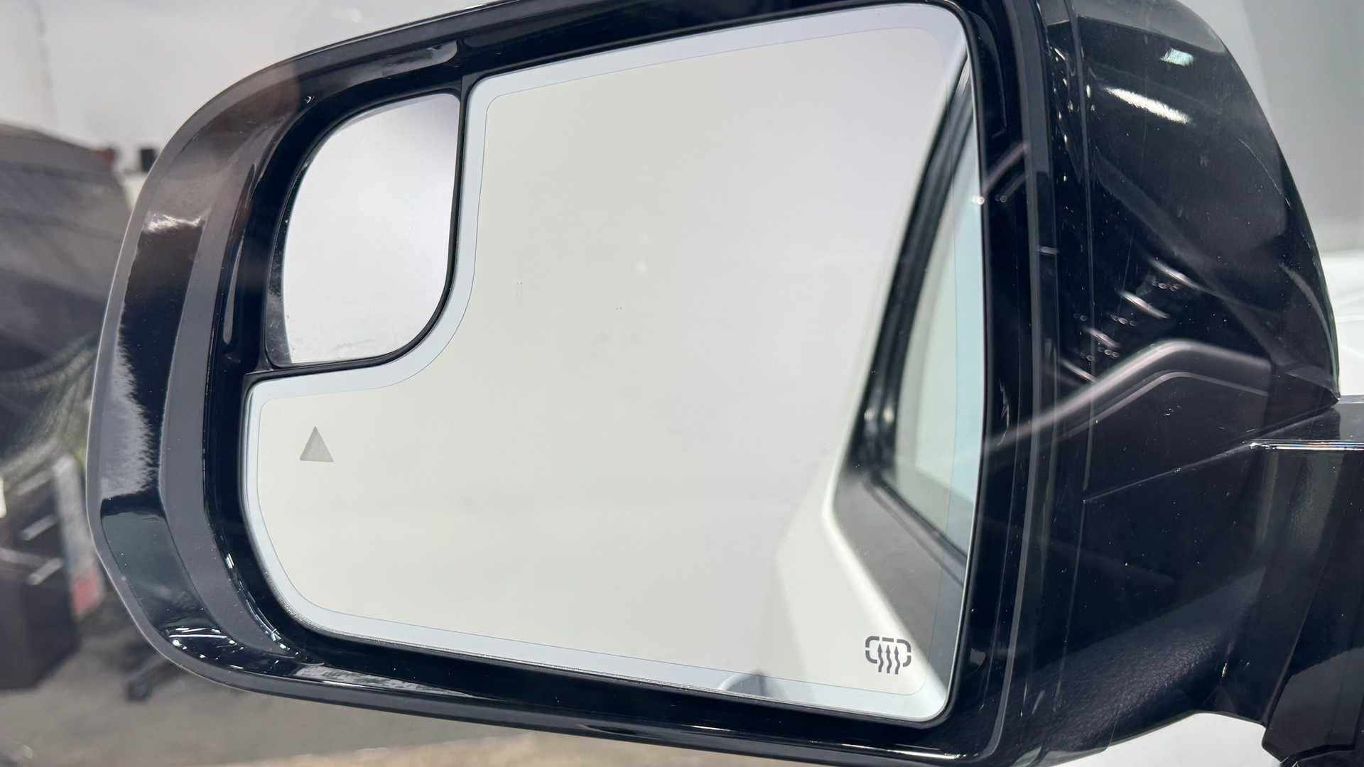 Vehicle interior view