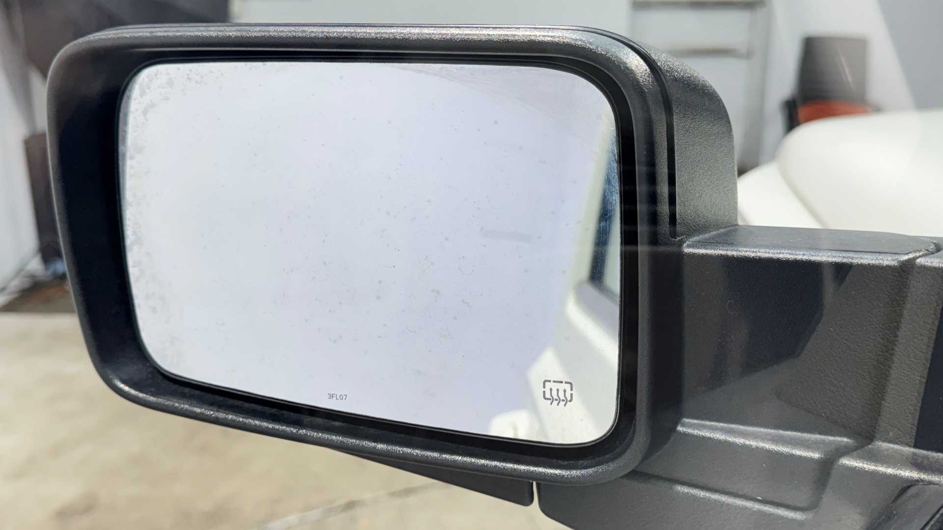 Vehicle interior view