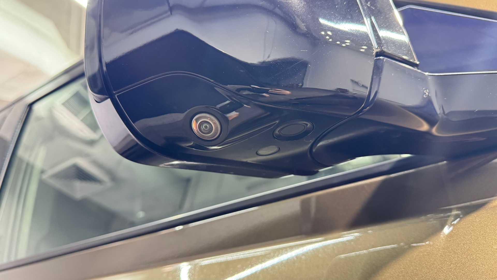 Vehicle interior view