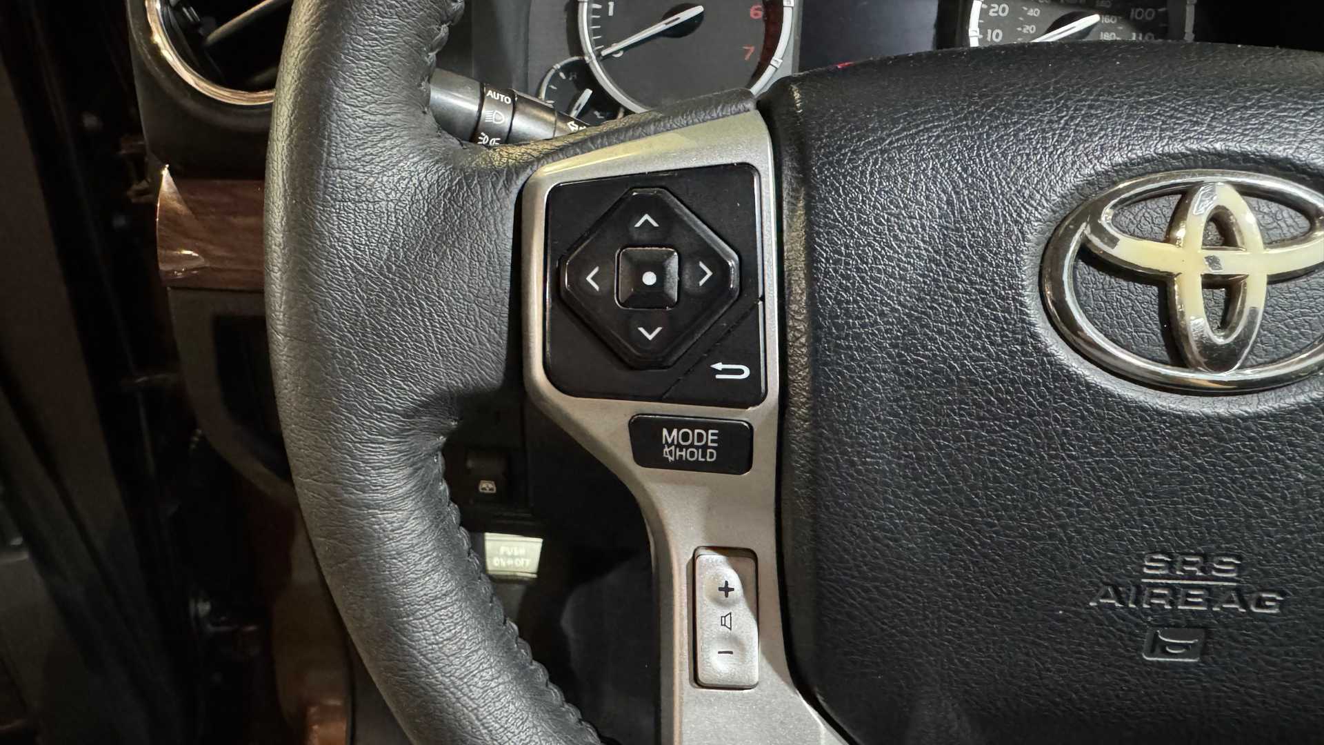 Vehicle interior view