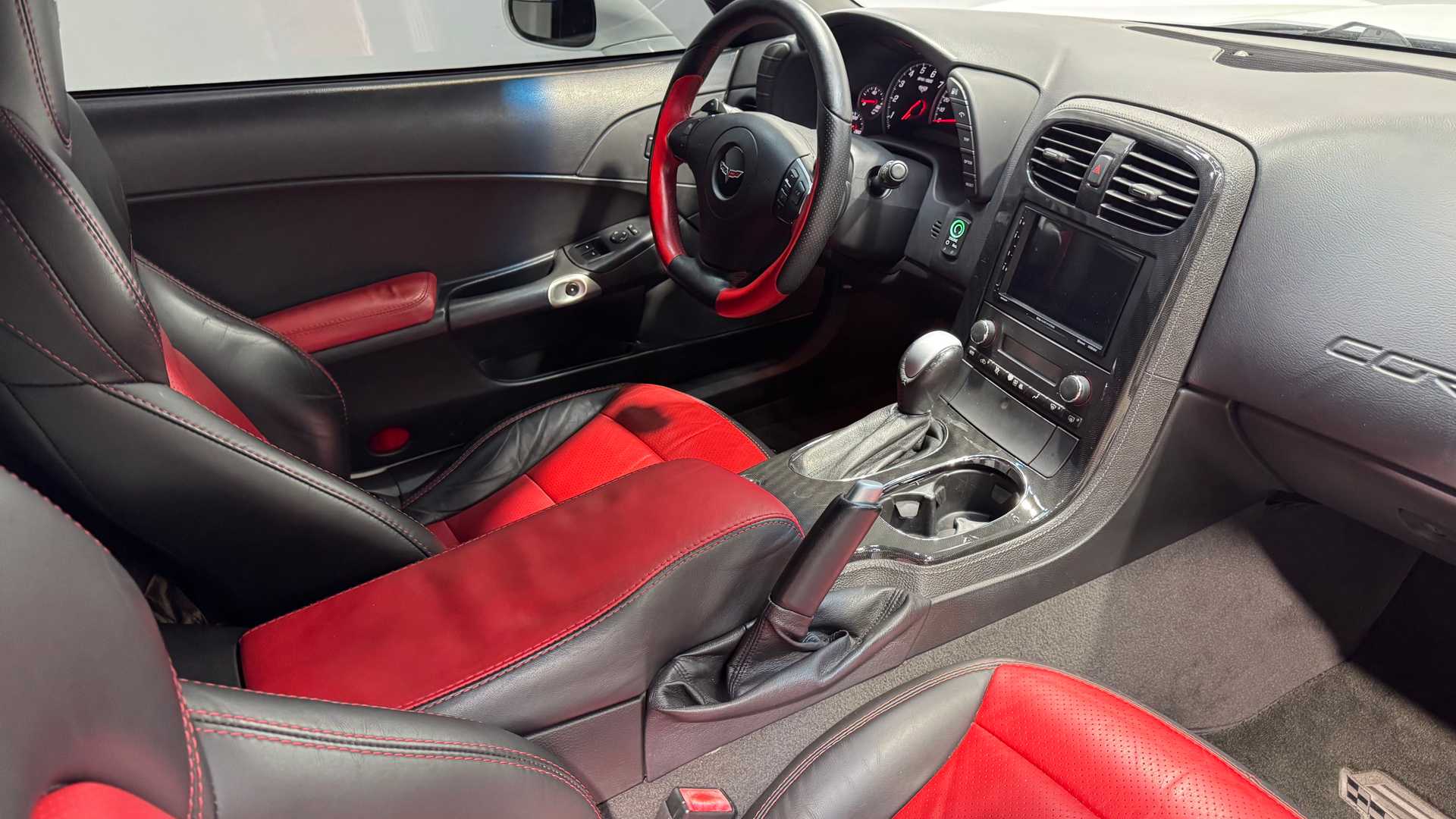 Vehicle interior view