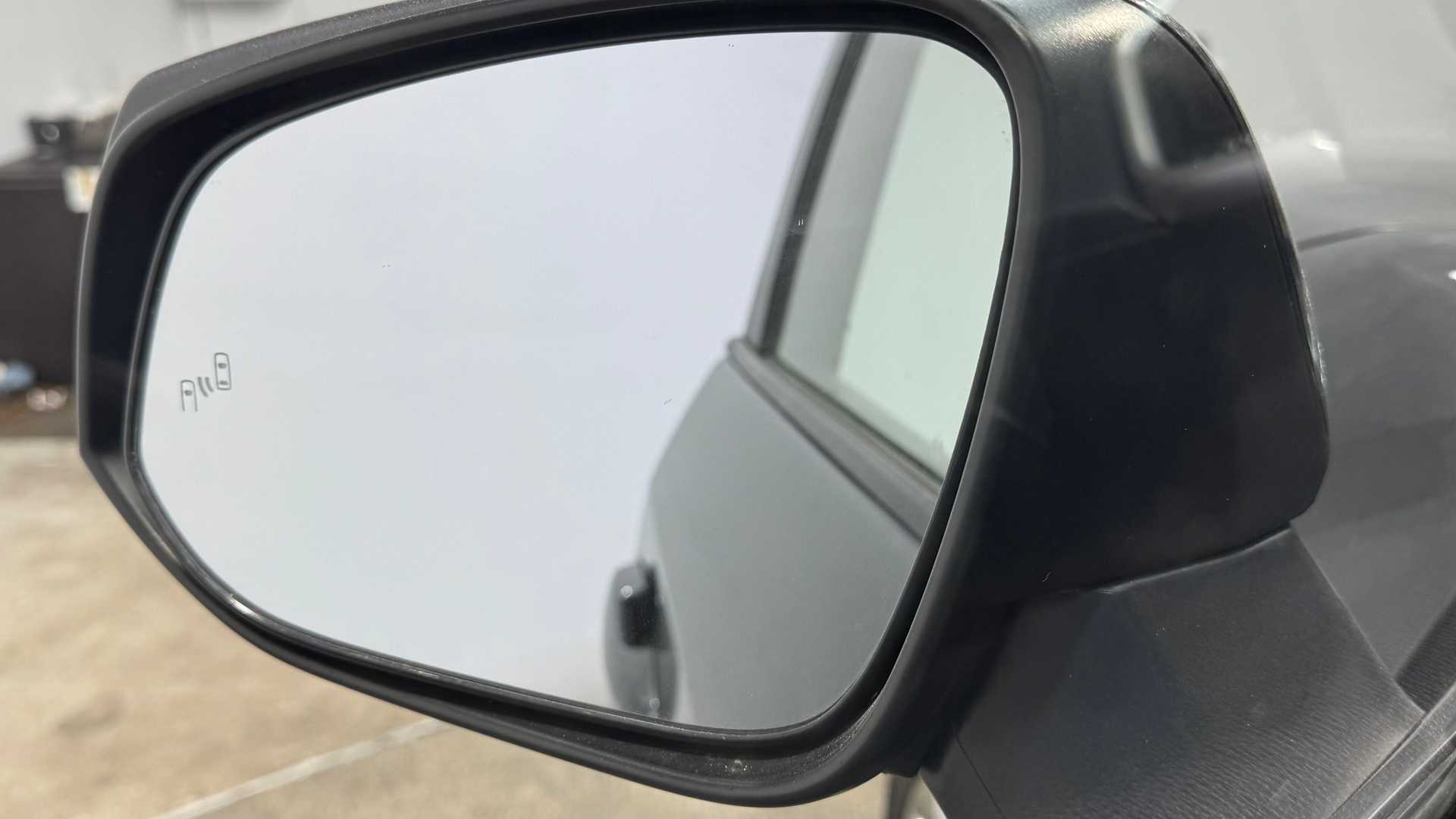 Vehicle interior view