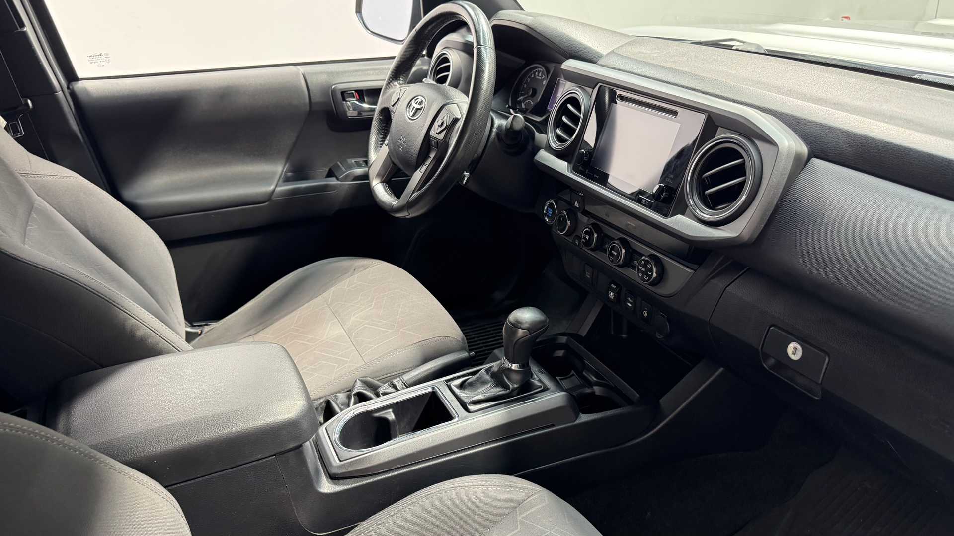 Vehicle interior view