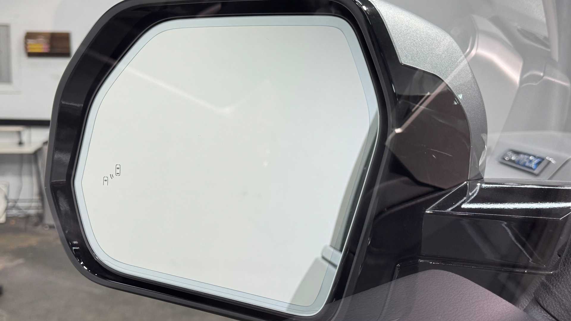 Vehicle interior view