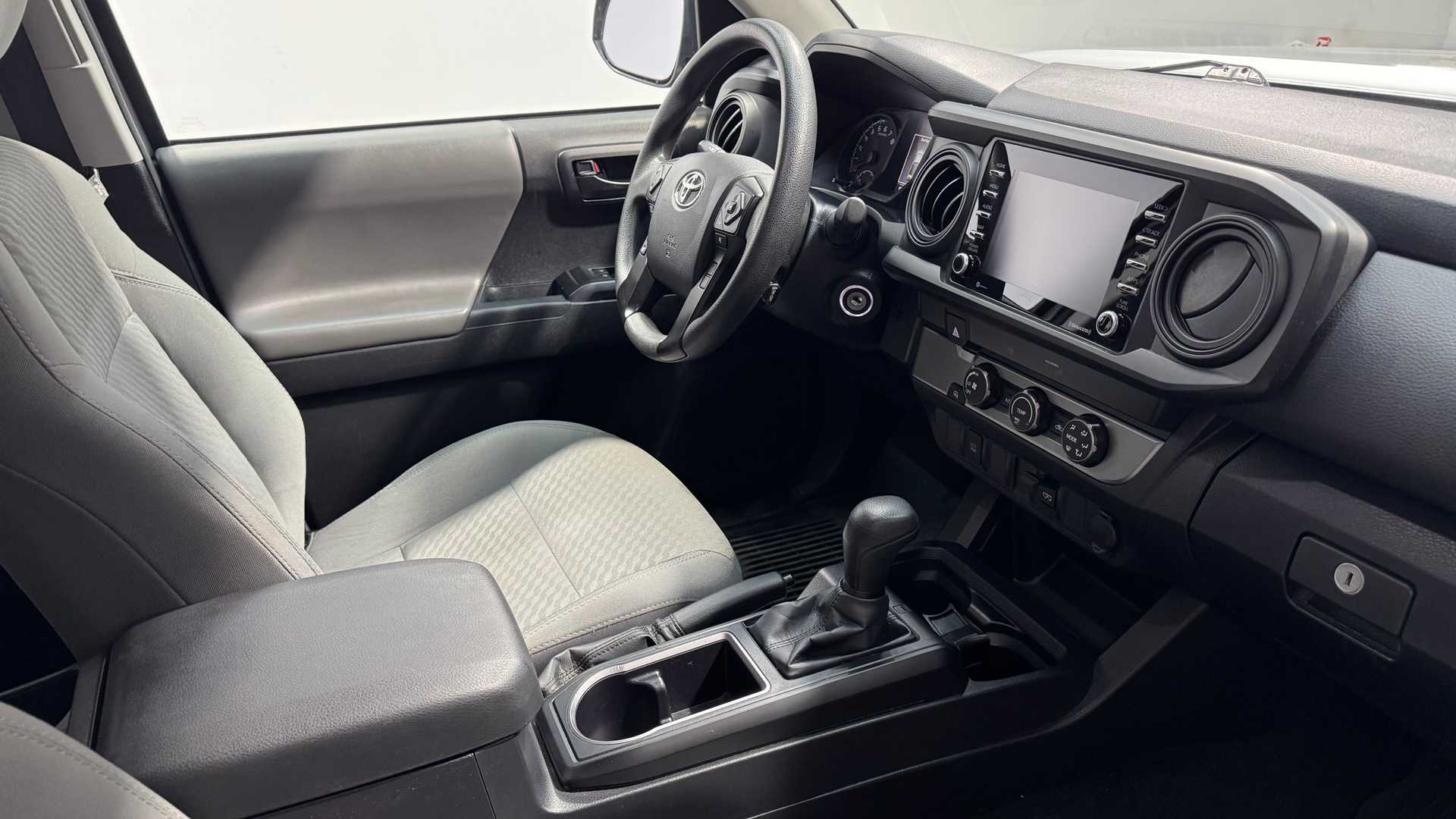 Vehicle interior view