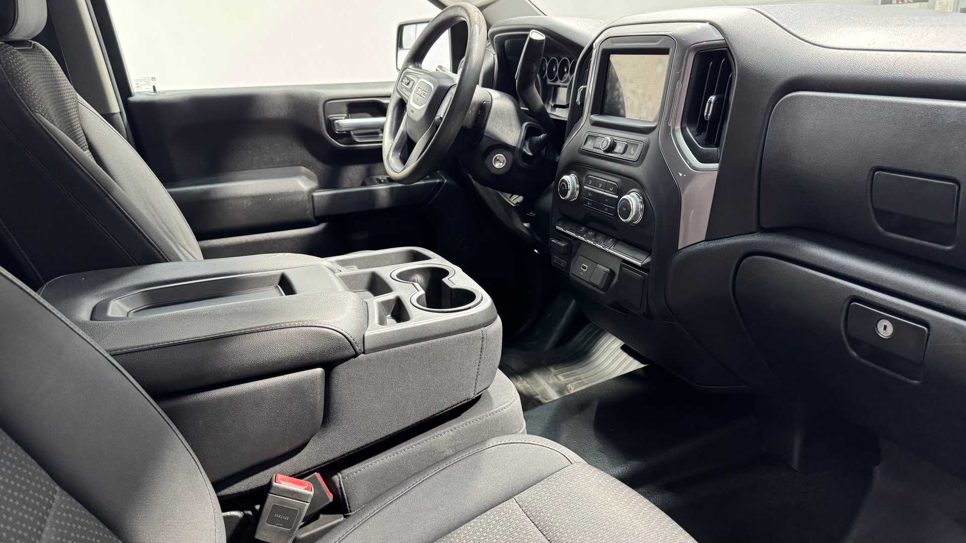 Vehicle interior view