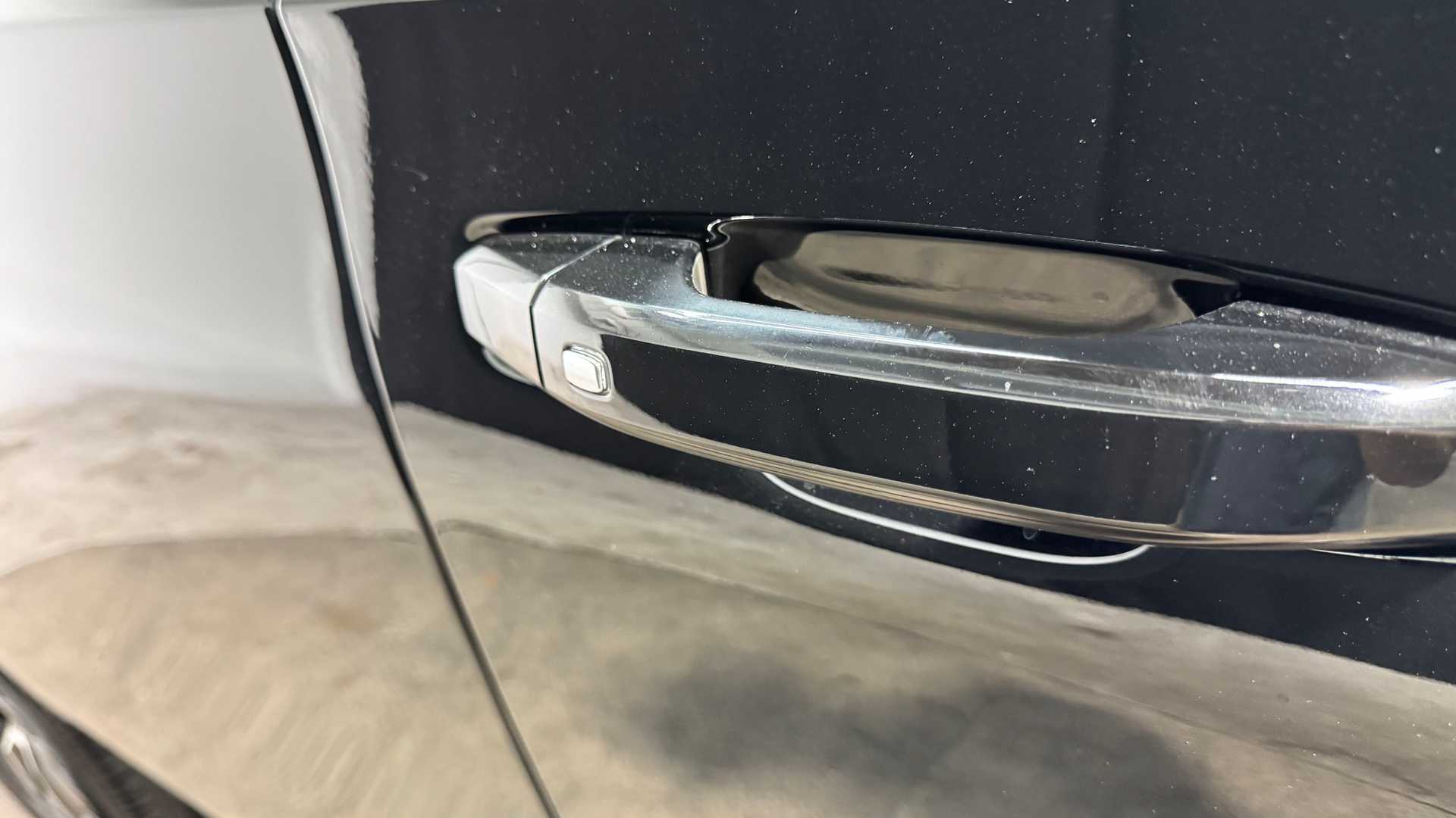 Vehicle interior view