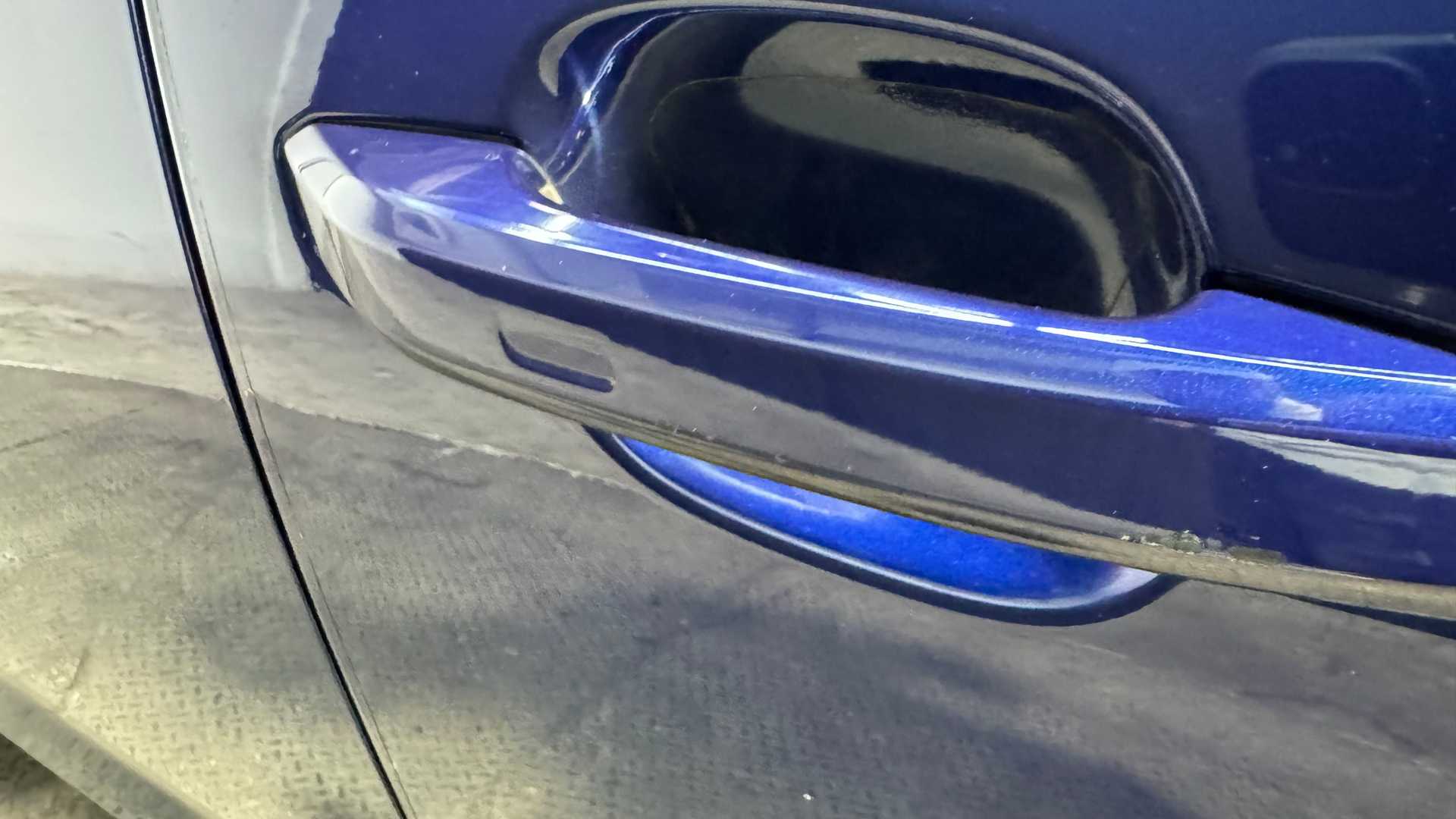 Vehicle interior view