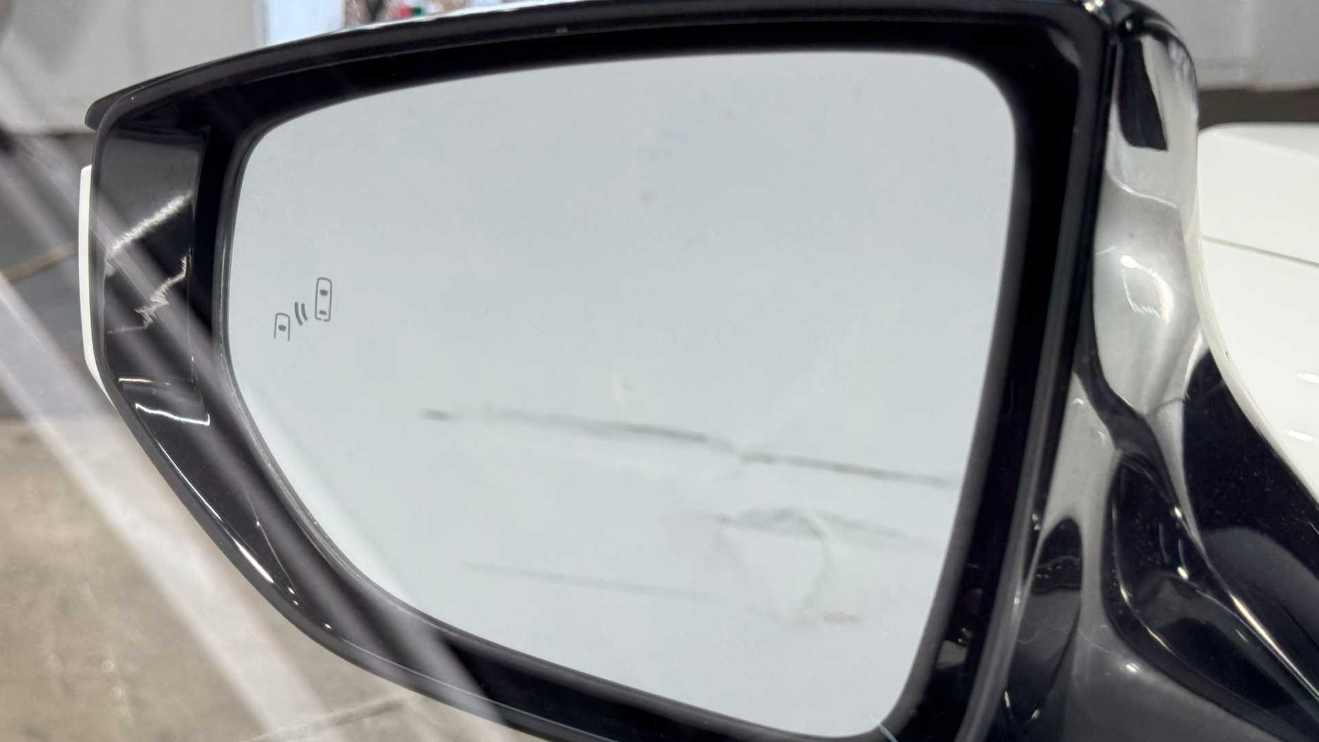 Vehicle interior view