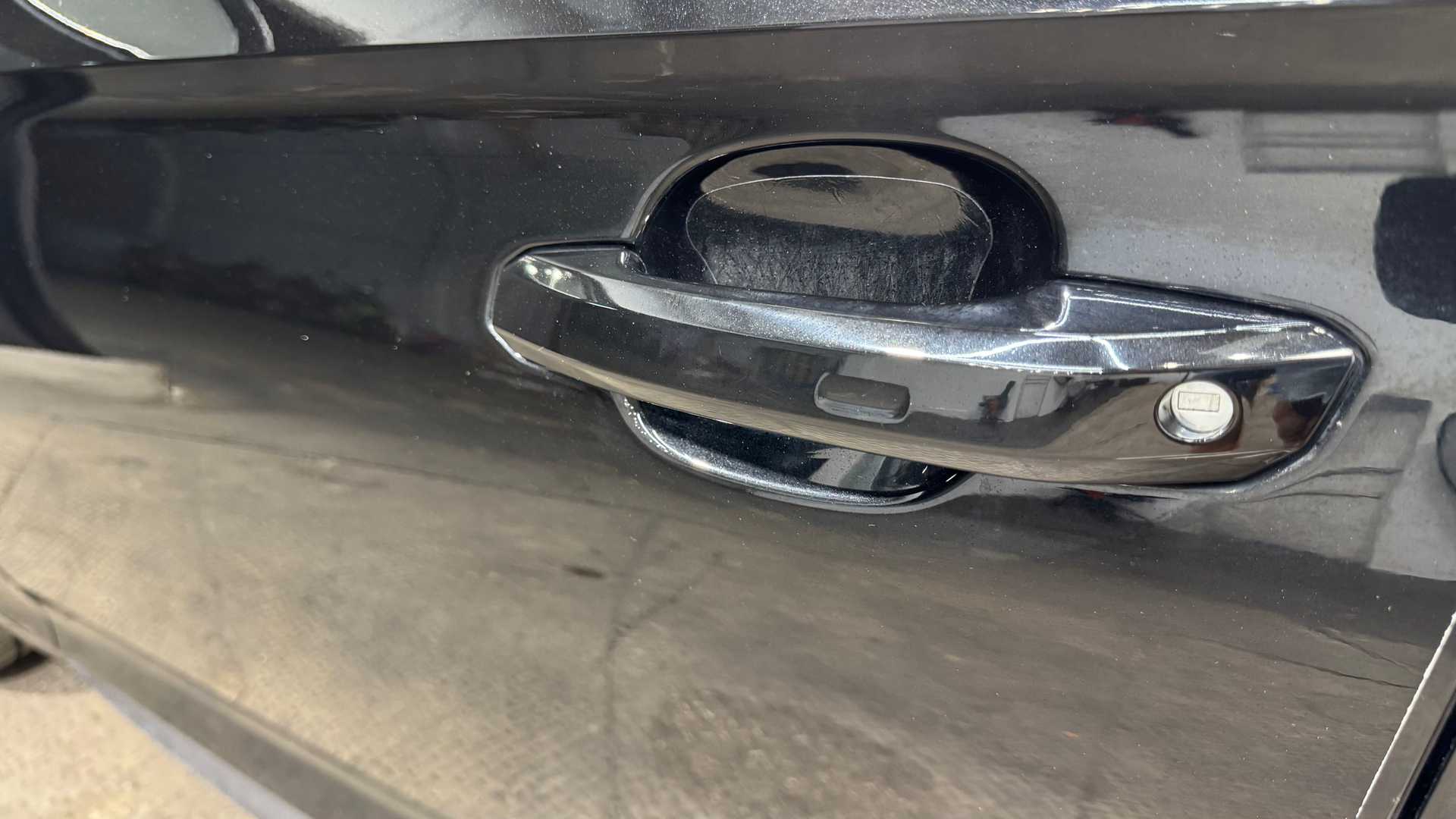 Vehicle interior view