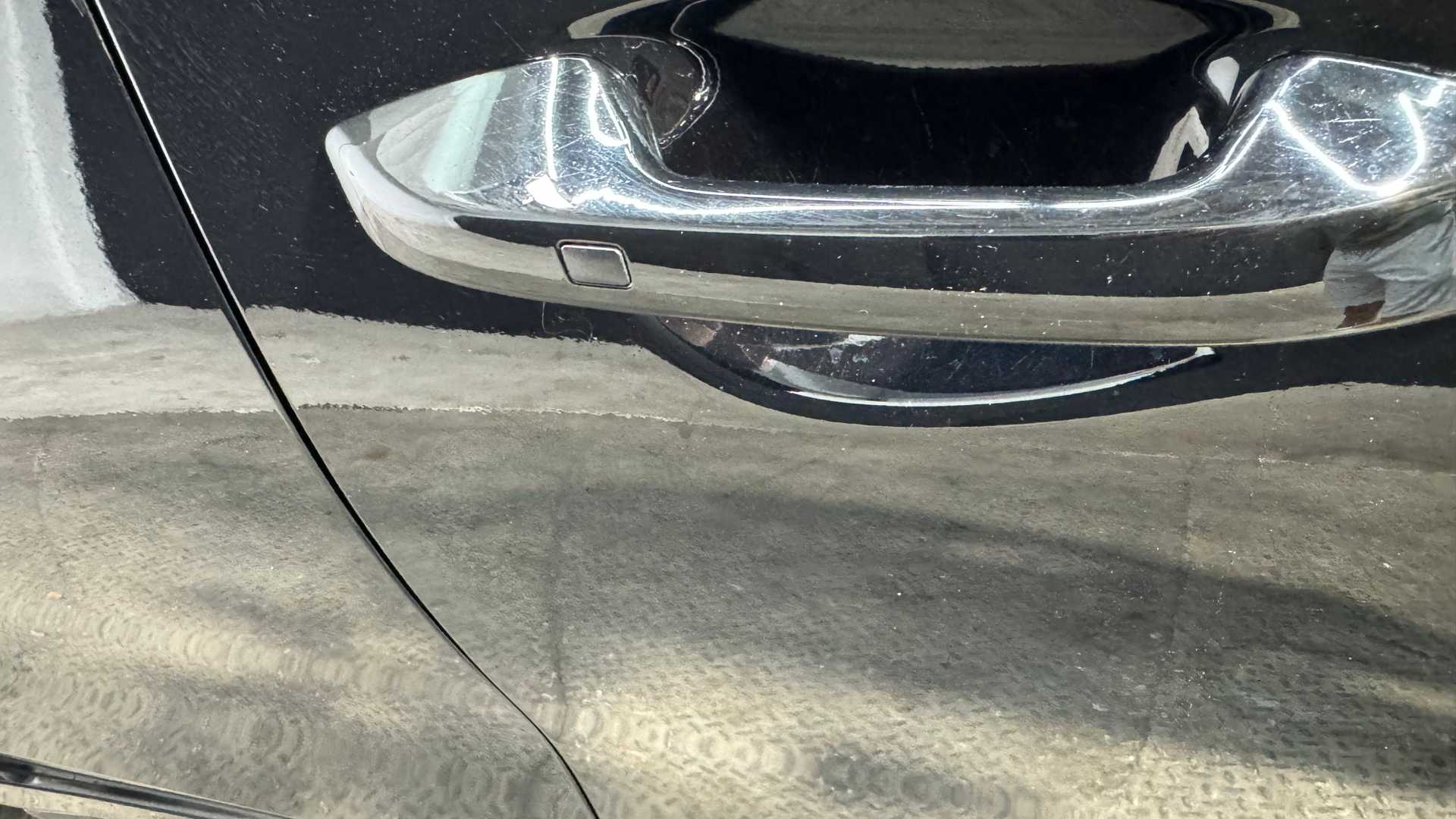 Vehicle interior view