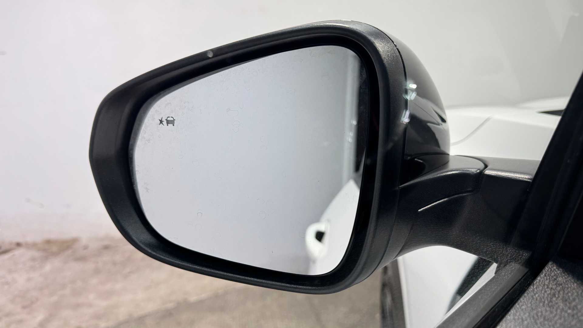 Vehicle interior view