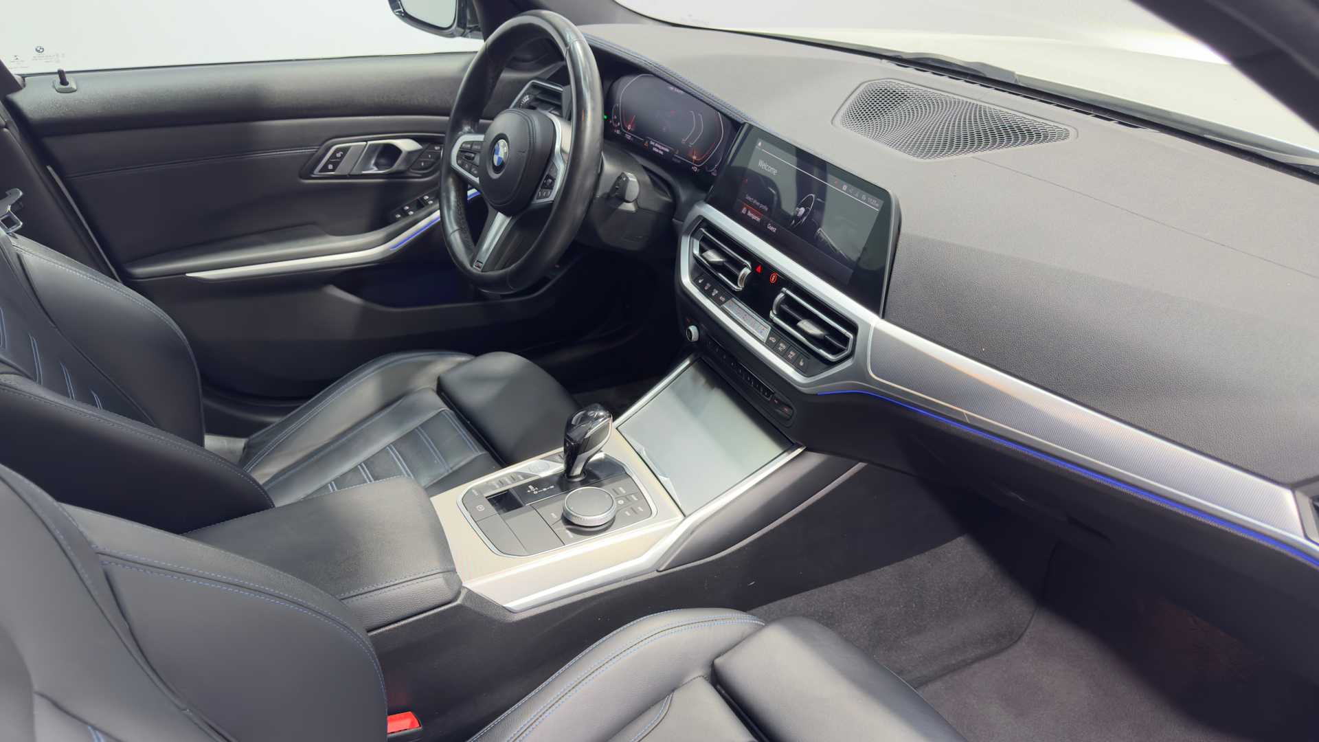Vehicle interior view