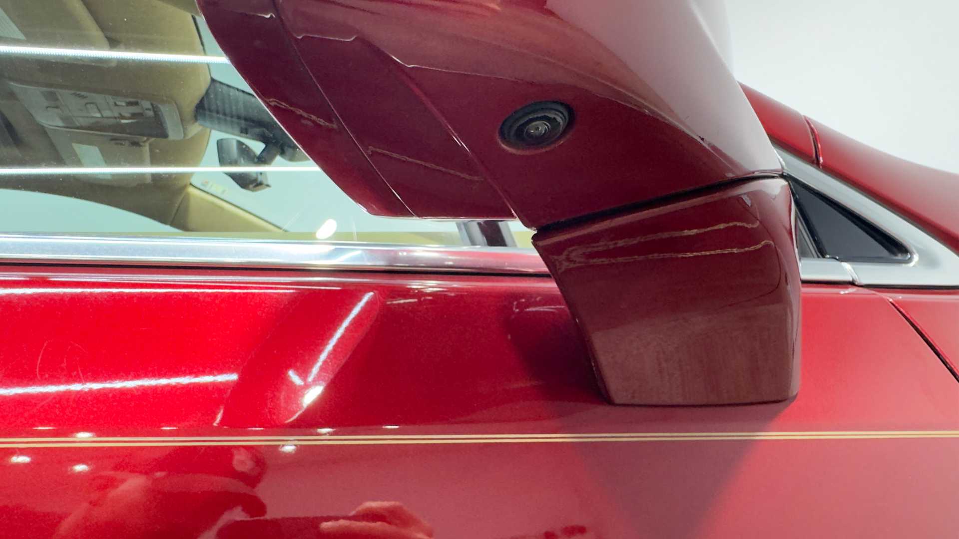 Vehicle interior view