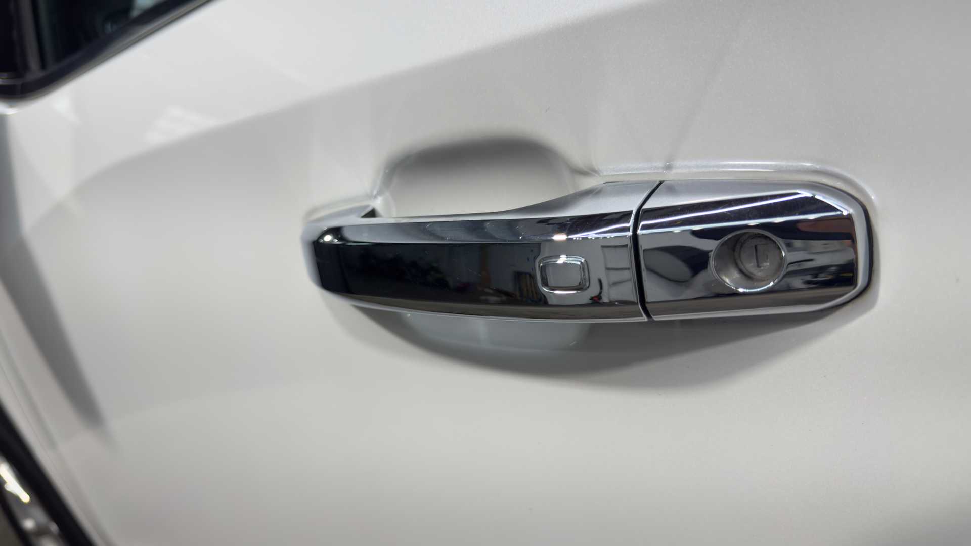 Vehicle interior view