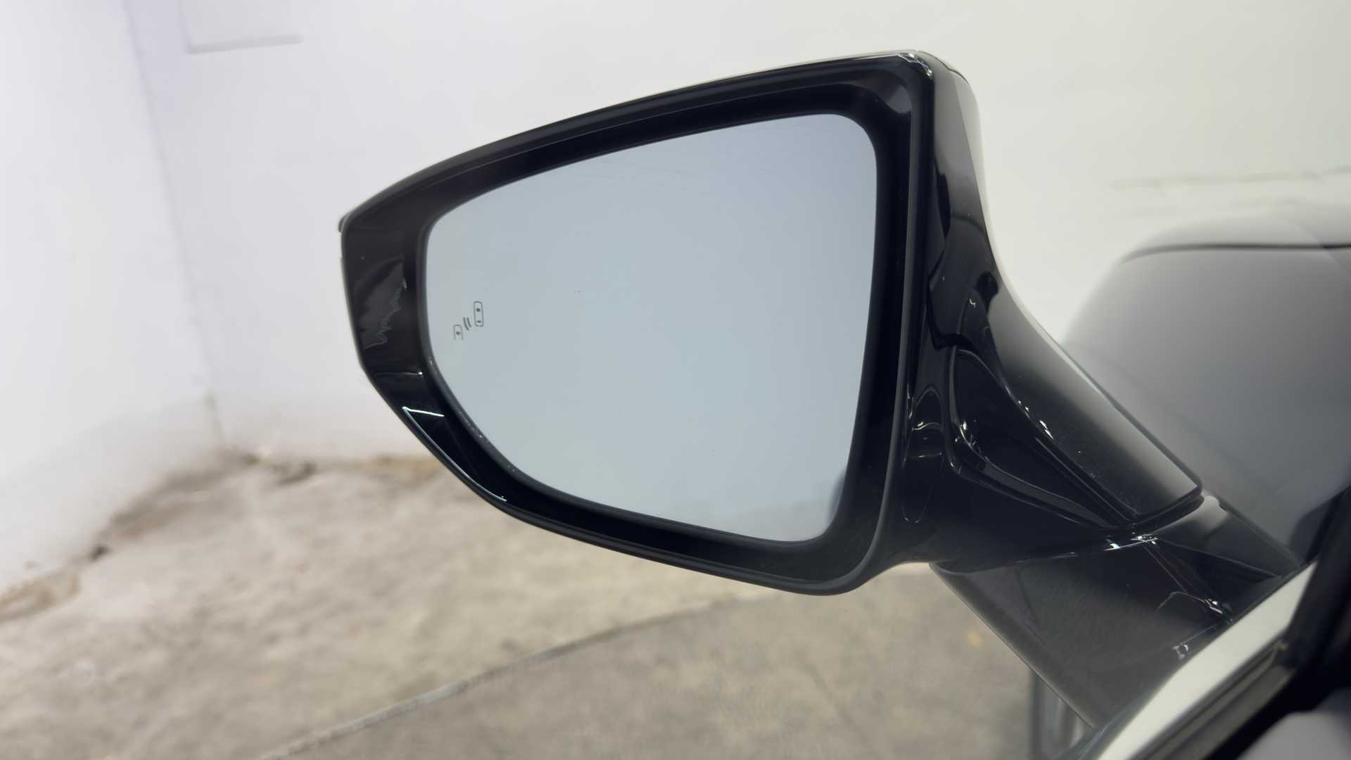 Vehicle interior view