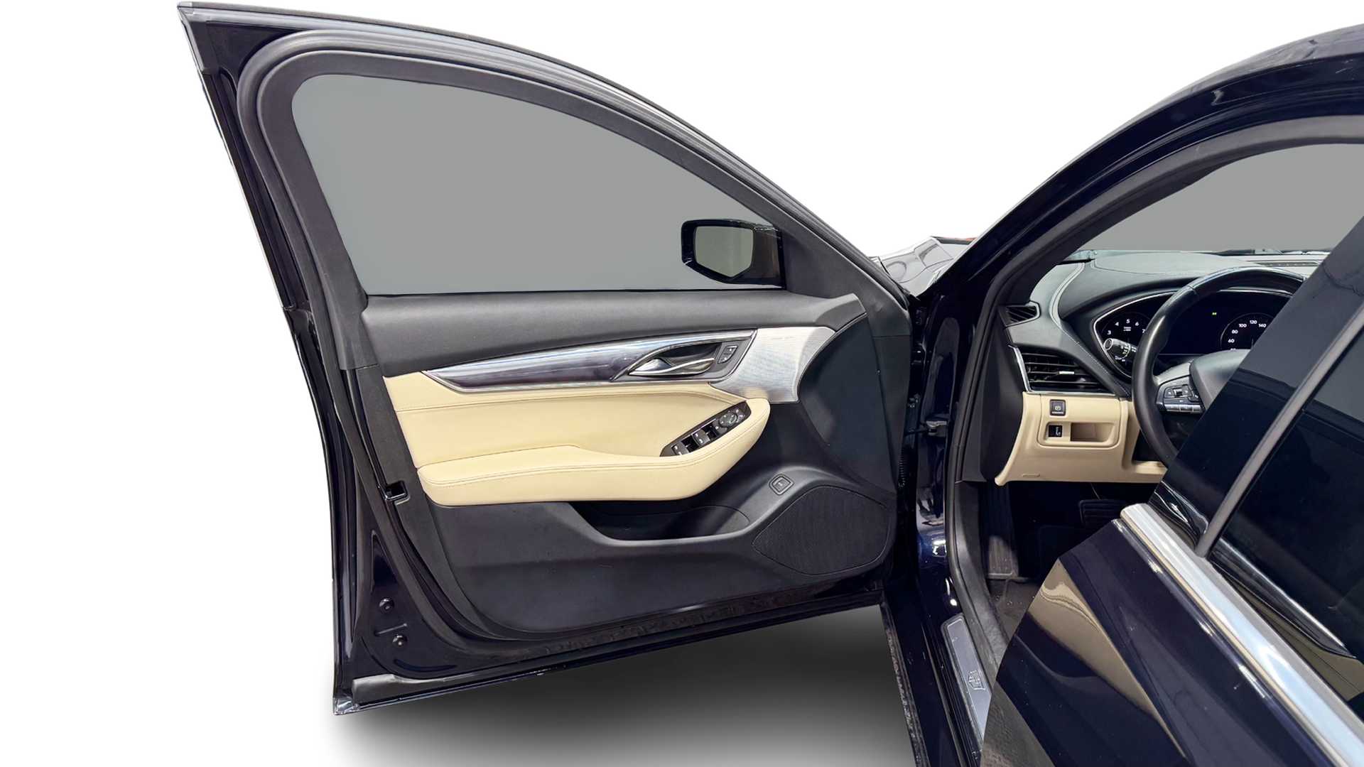 Vehicle interior view