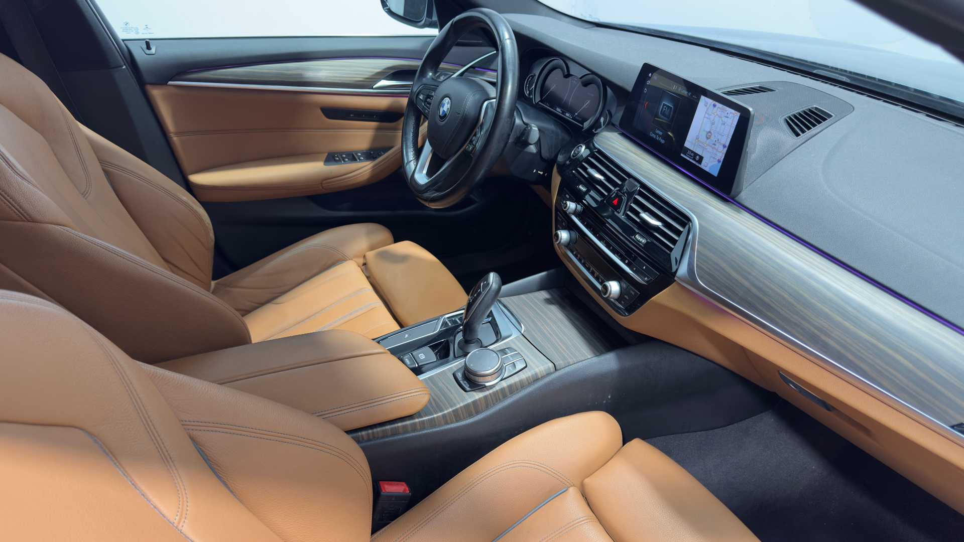 Vehicle interior view
