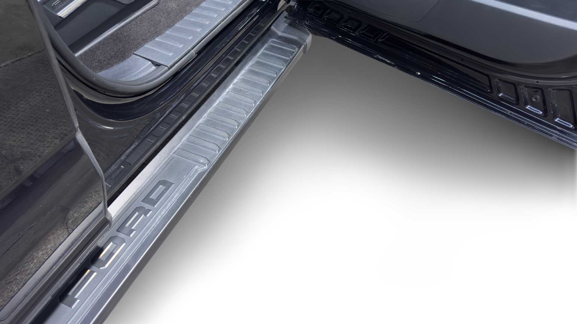 Vehicle interior view