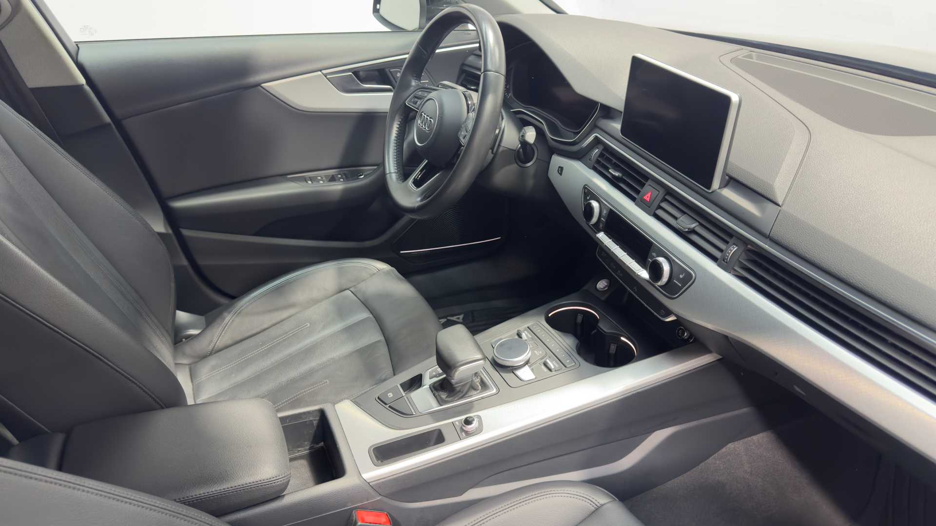 Vehicle interior view
