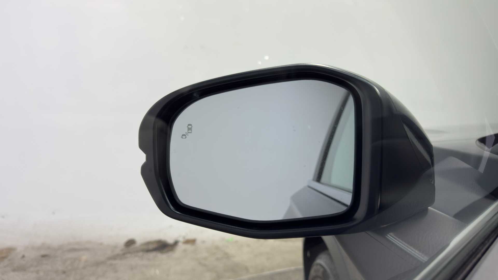 Vehicle interior view