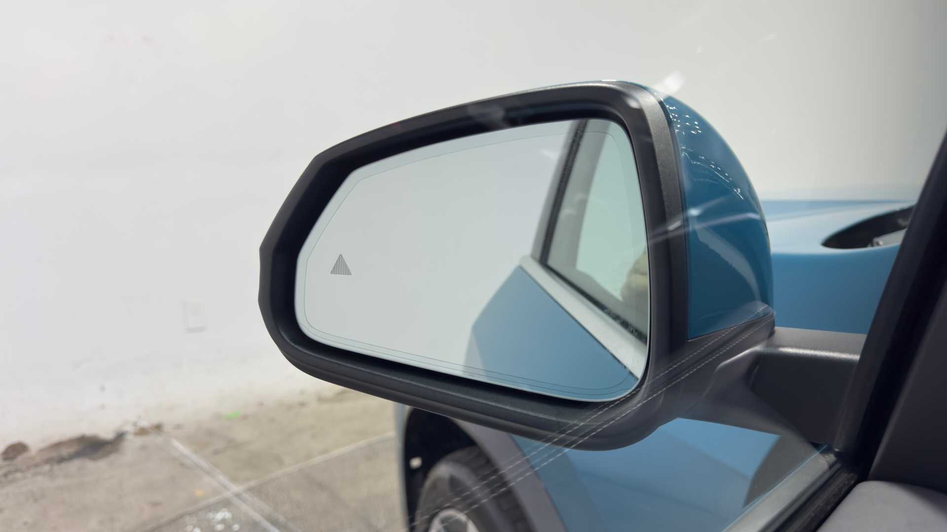 Vehicle interior view