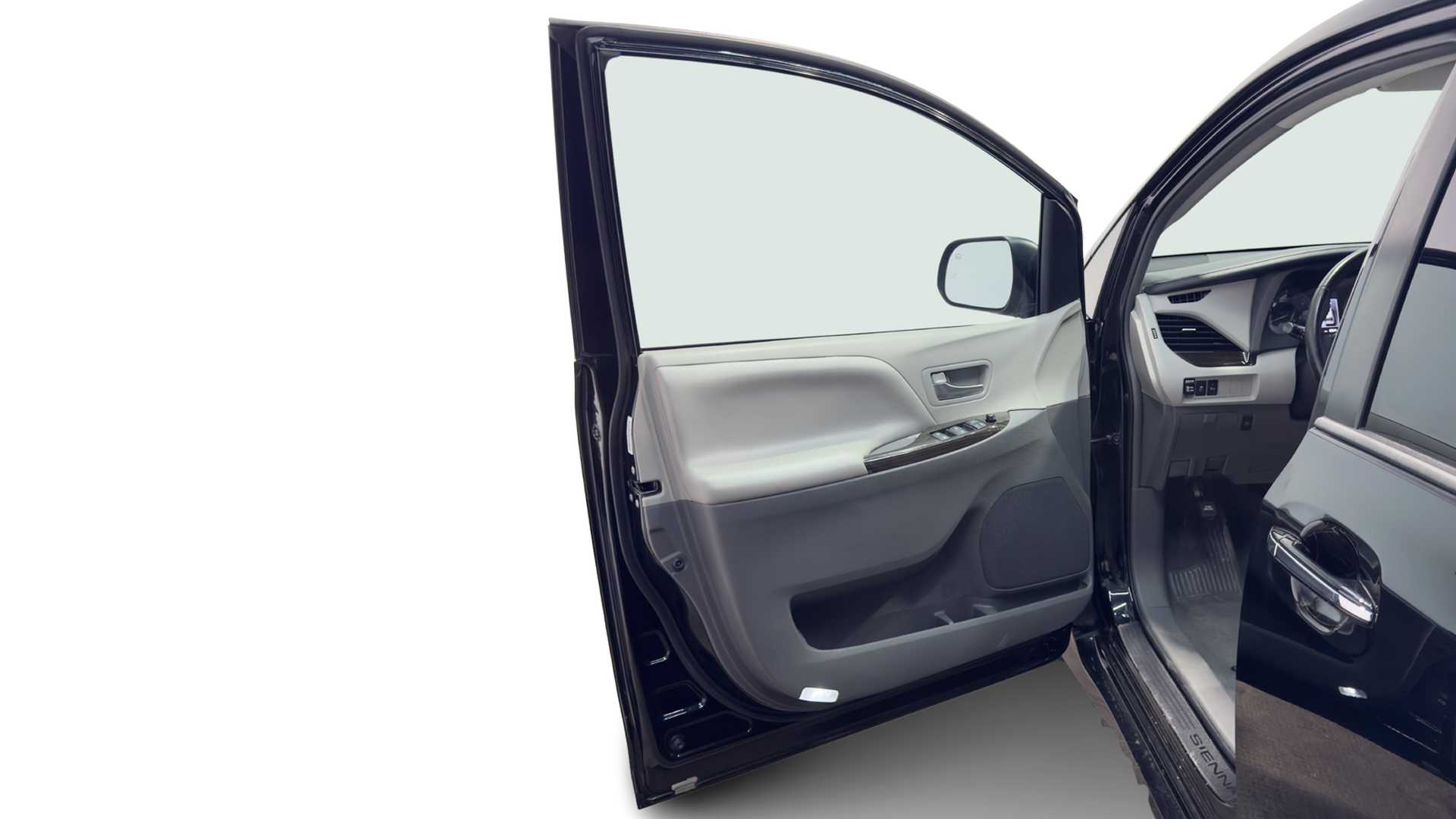 Vehicle interior view